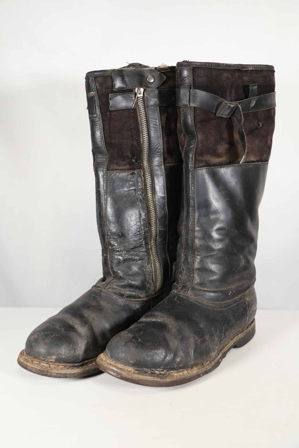 1940年代 ドイツ空軍 ブラック パイロットブーツ 中古品