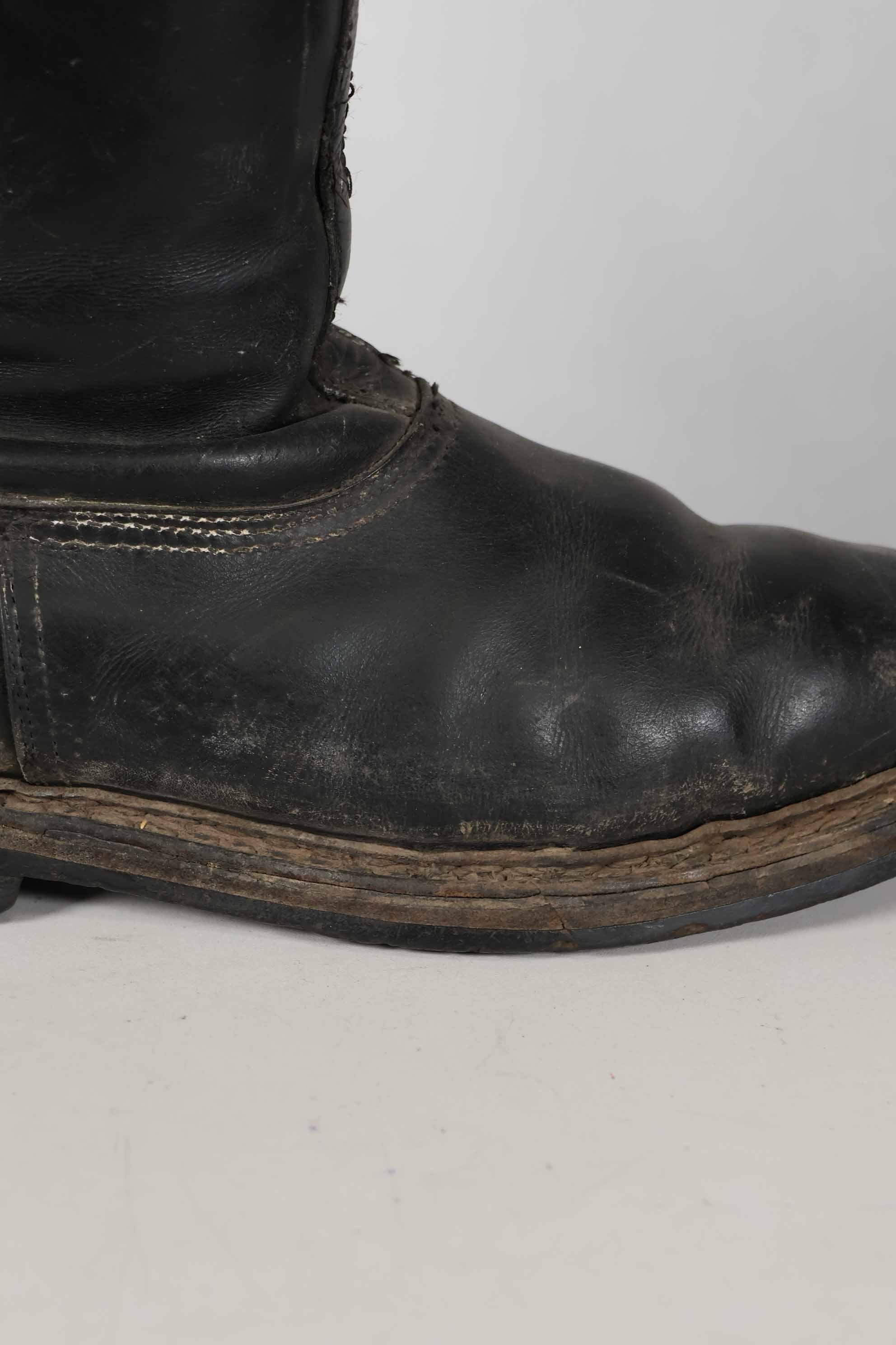 1940年代 ドイツ空軍 ブラック パイロットブーツ 中古品
