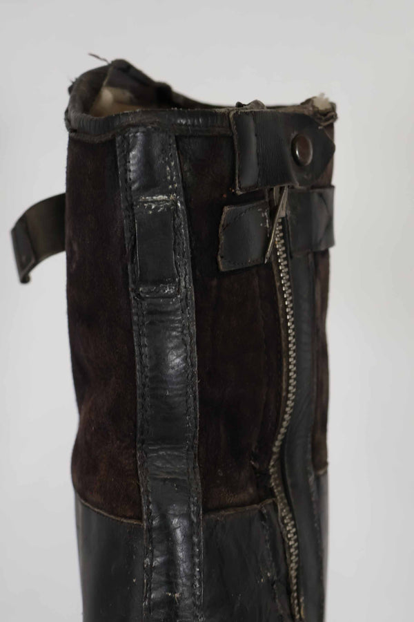 1940年代 ドイツ空軍 ブラック パイロットブーツ 中古品