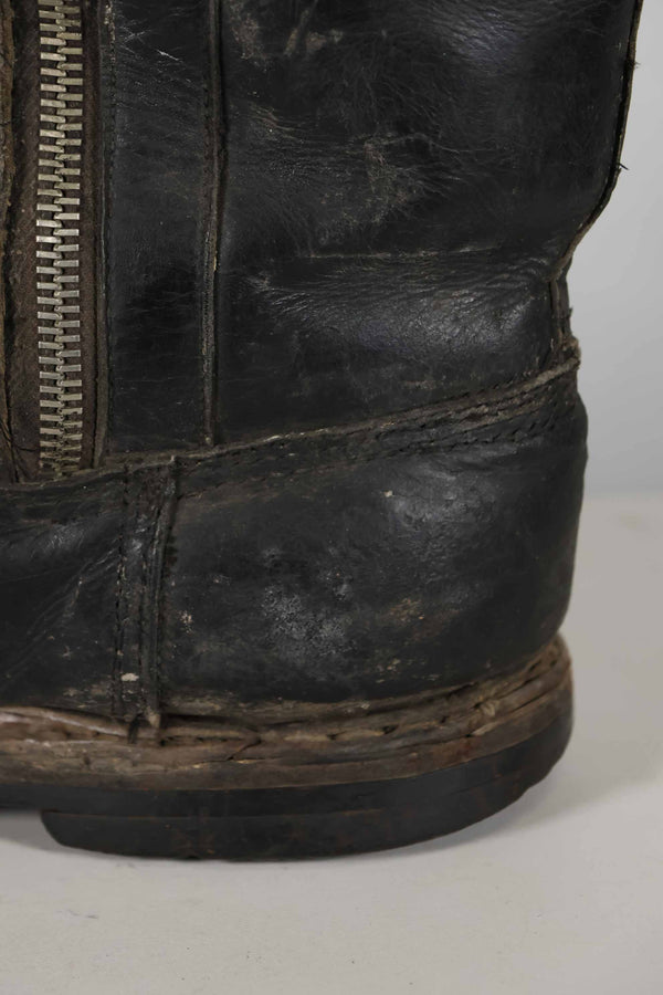 1940年代 ドイツ空軍 ブラック パイロットブーツ 中古品
