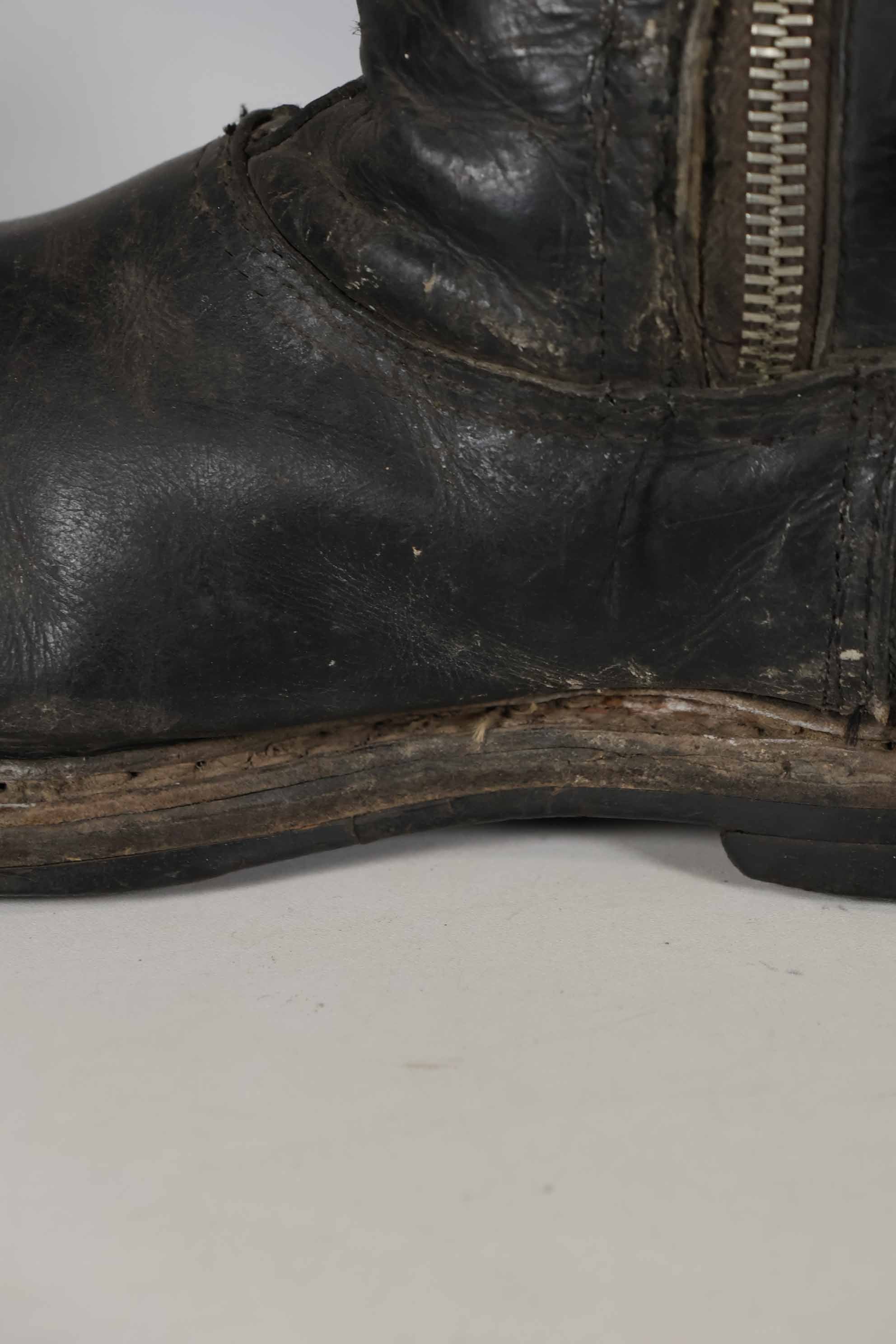 1940年代 ドイツ空軍 ブラック パイロットブーツ 中古品