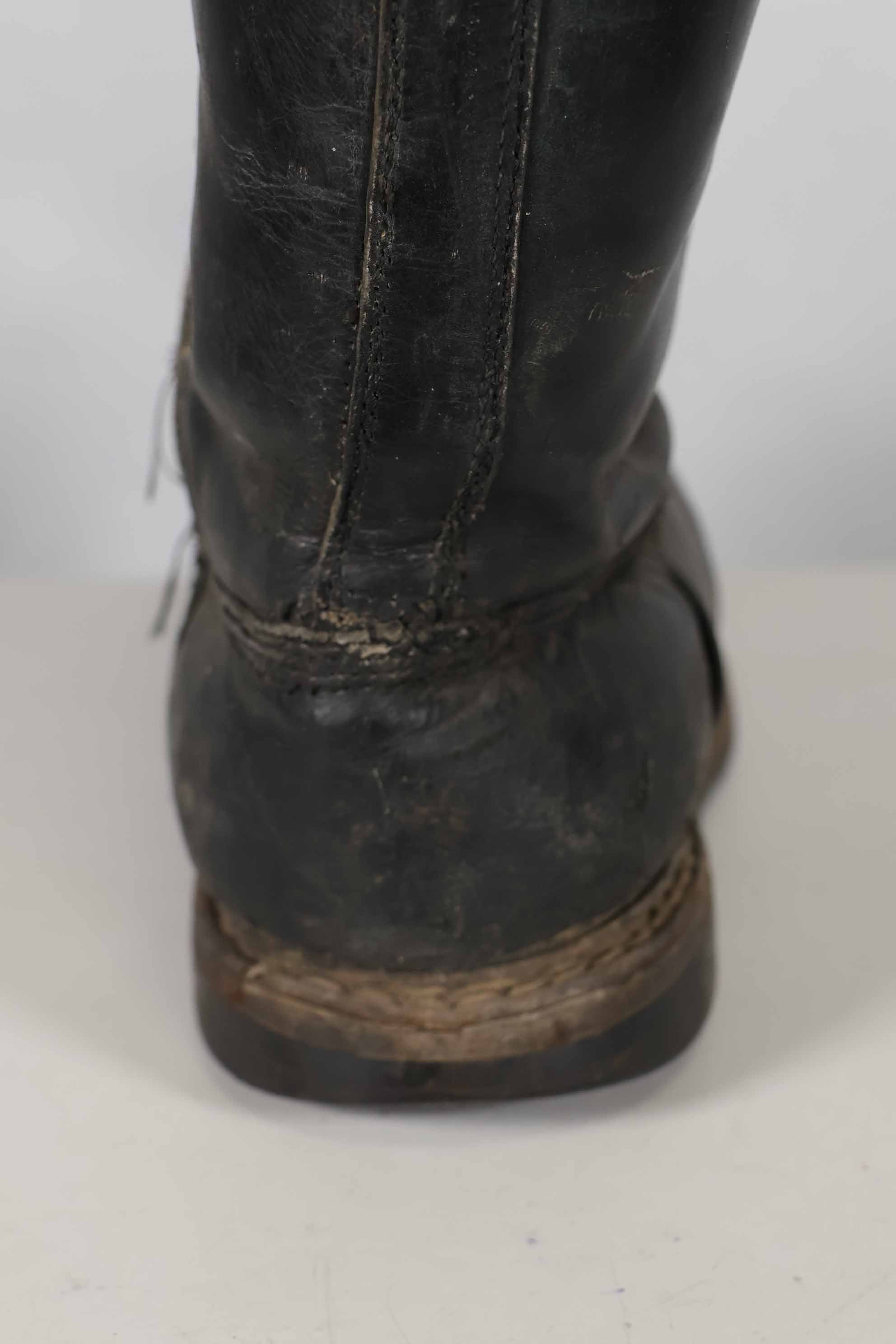 1940年代 ドイツ空軍 ブラック パイロットブーツ 中古品