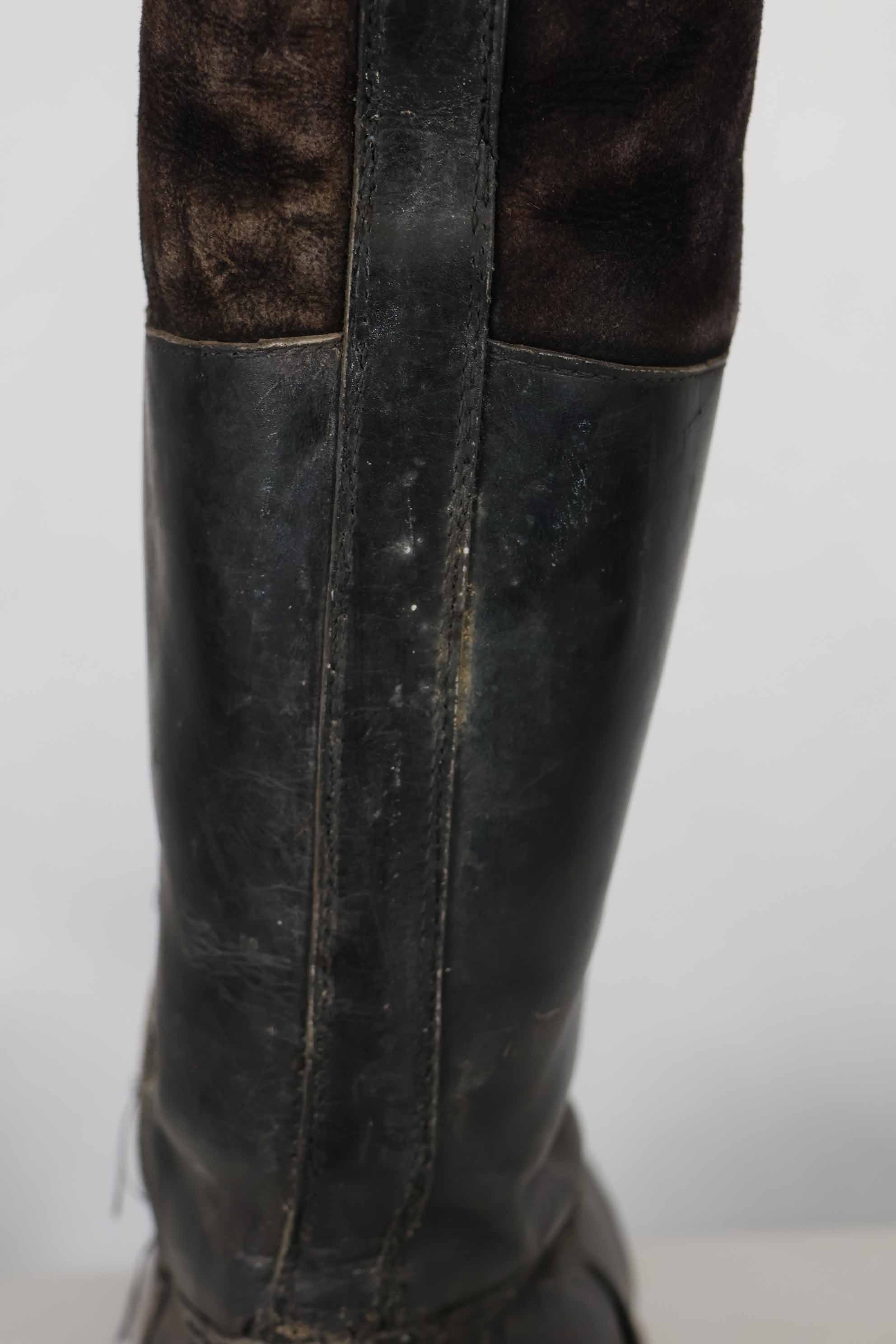 1940年代 ドイツ空軍 ブラック パイロットブーツ 中古品
