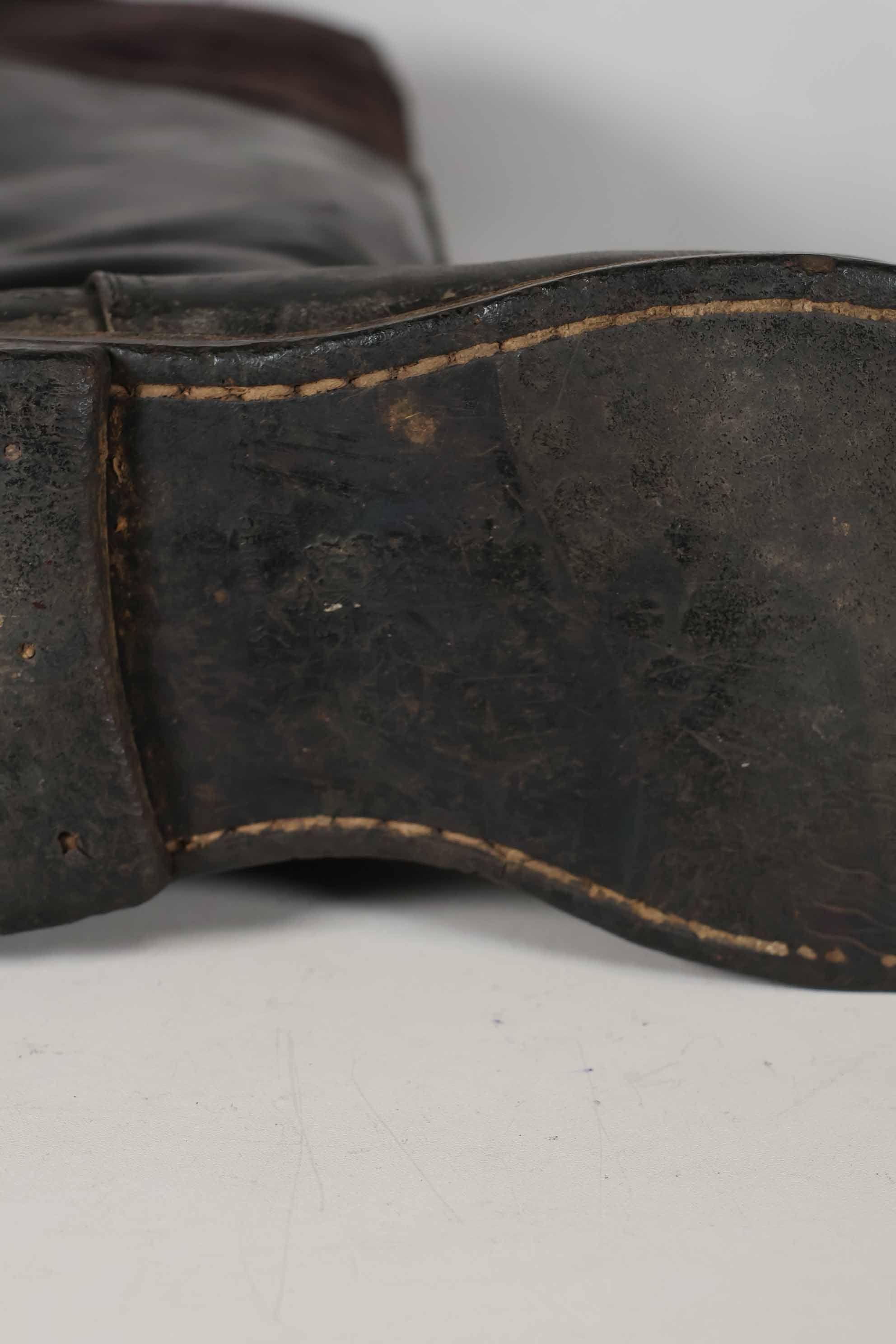1940年代 ドイツ空軍 ブラック パイロットブーツ 中古品