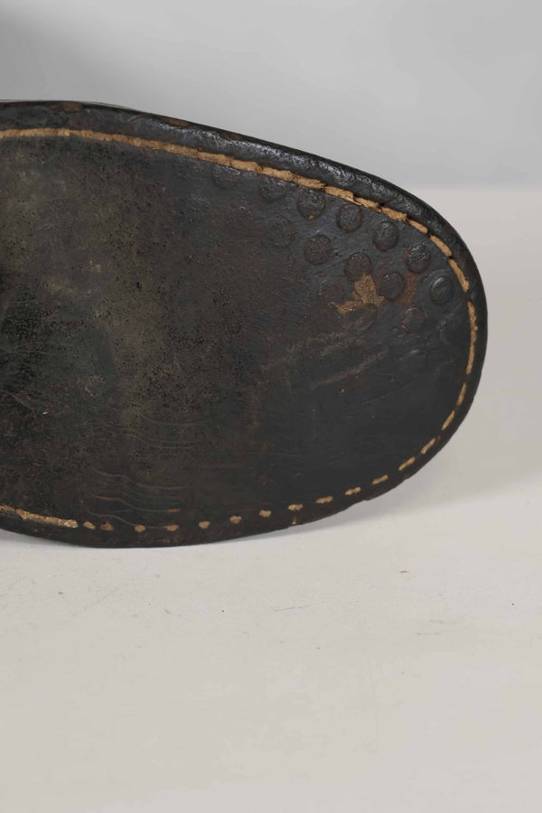1940年代 ドイツ空軍 ブラック パイロットブーツ 中古品