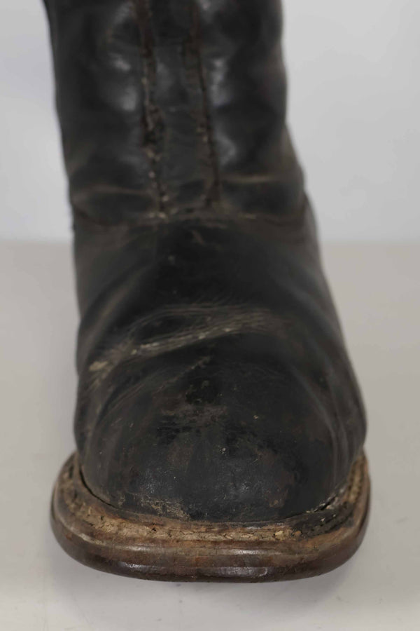 1940年代 ドイツ空軍 ブラック パイロットブーツ 中古品