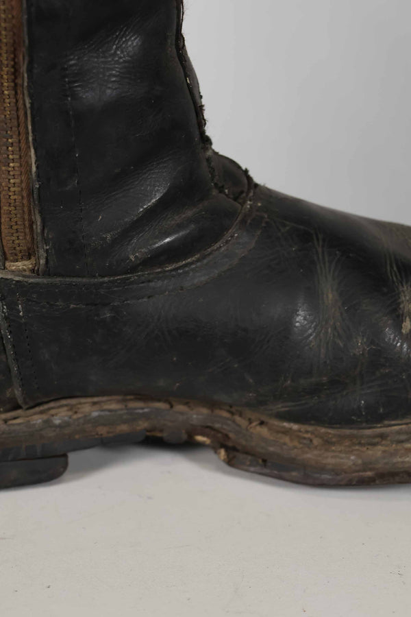 1940年代 ドイツ空軍 ブラック パイロットブーツ 中古品