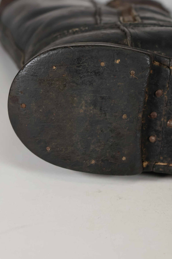 1940年代 ドイツ空軍 ブラック パイロットブーツ 中古品