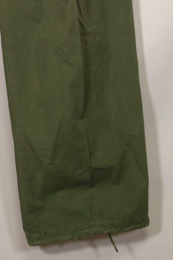 1967年契約 3rd Model ノンリップストップ ジャングルファティーグ パンツ X-L-R 中古品  B