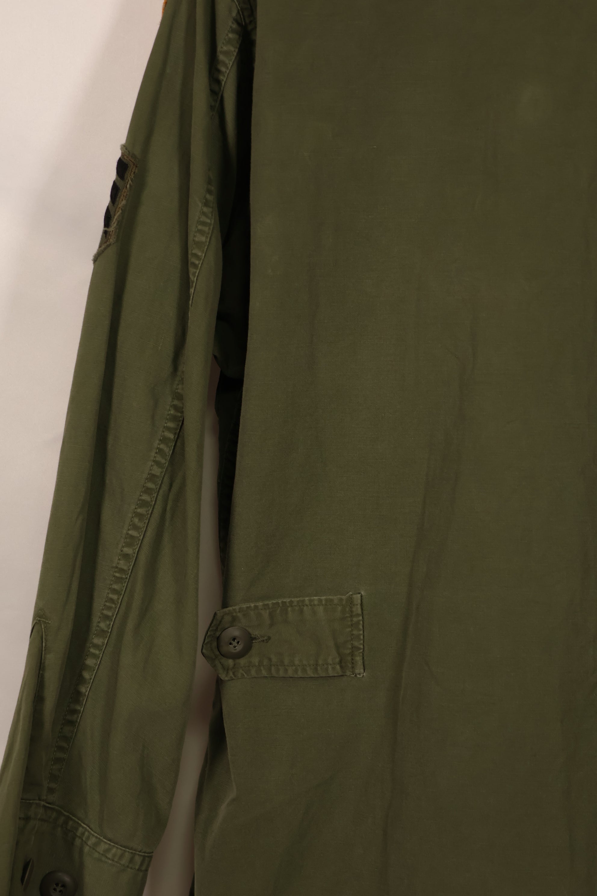 実物 日本製 FEC-39917 2nd Model ジャングルファティーグ ジャケット 第25歩兵師団 パッチ付き 中古品