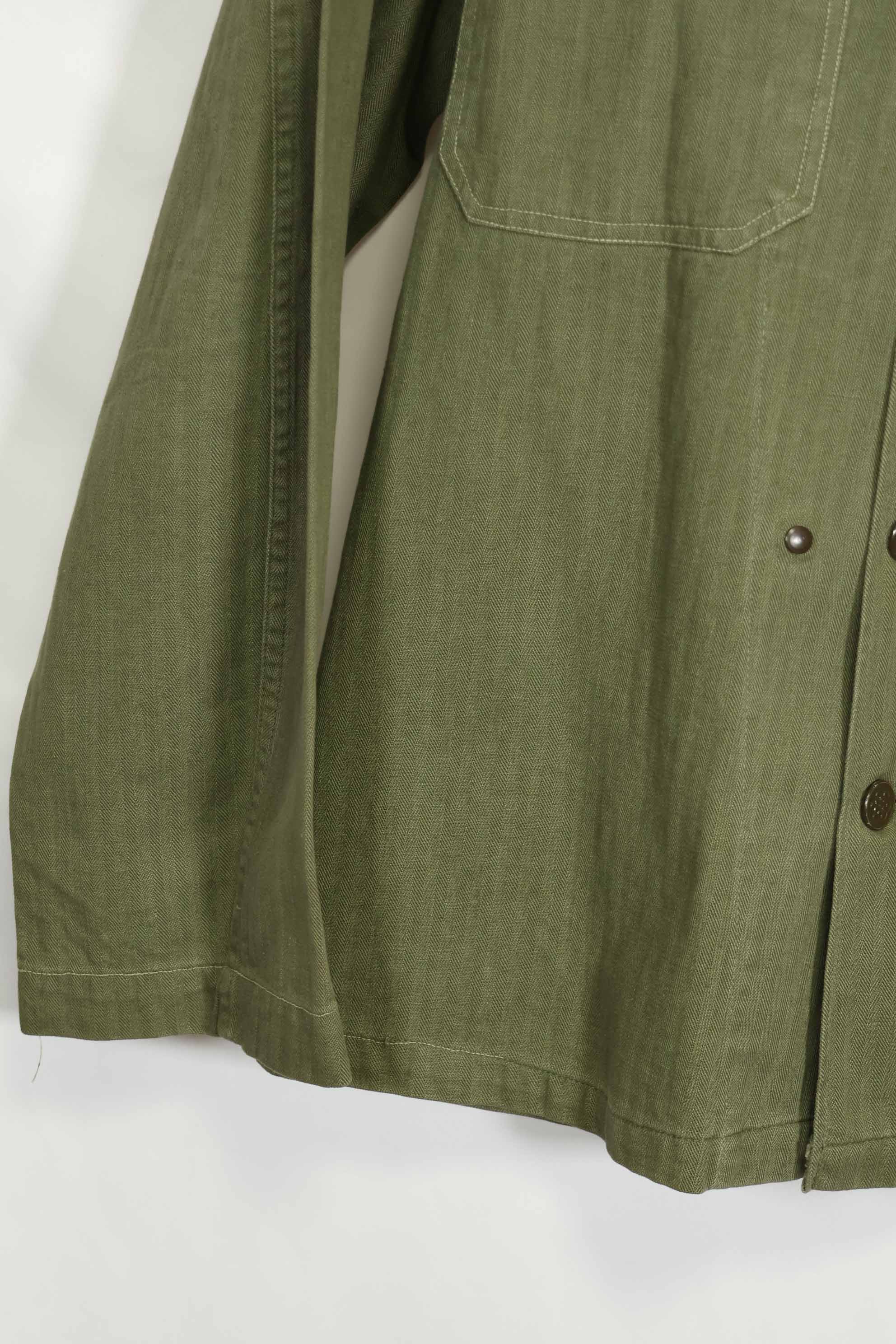 1950年代 アメリカ陸軍 HBT ユーティリティシャツ ほぼ未使用品