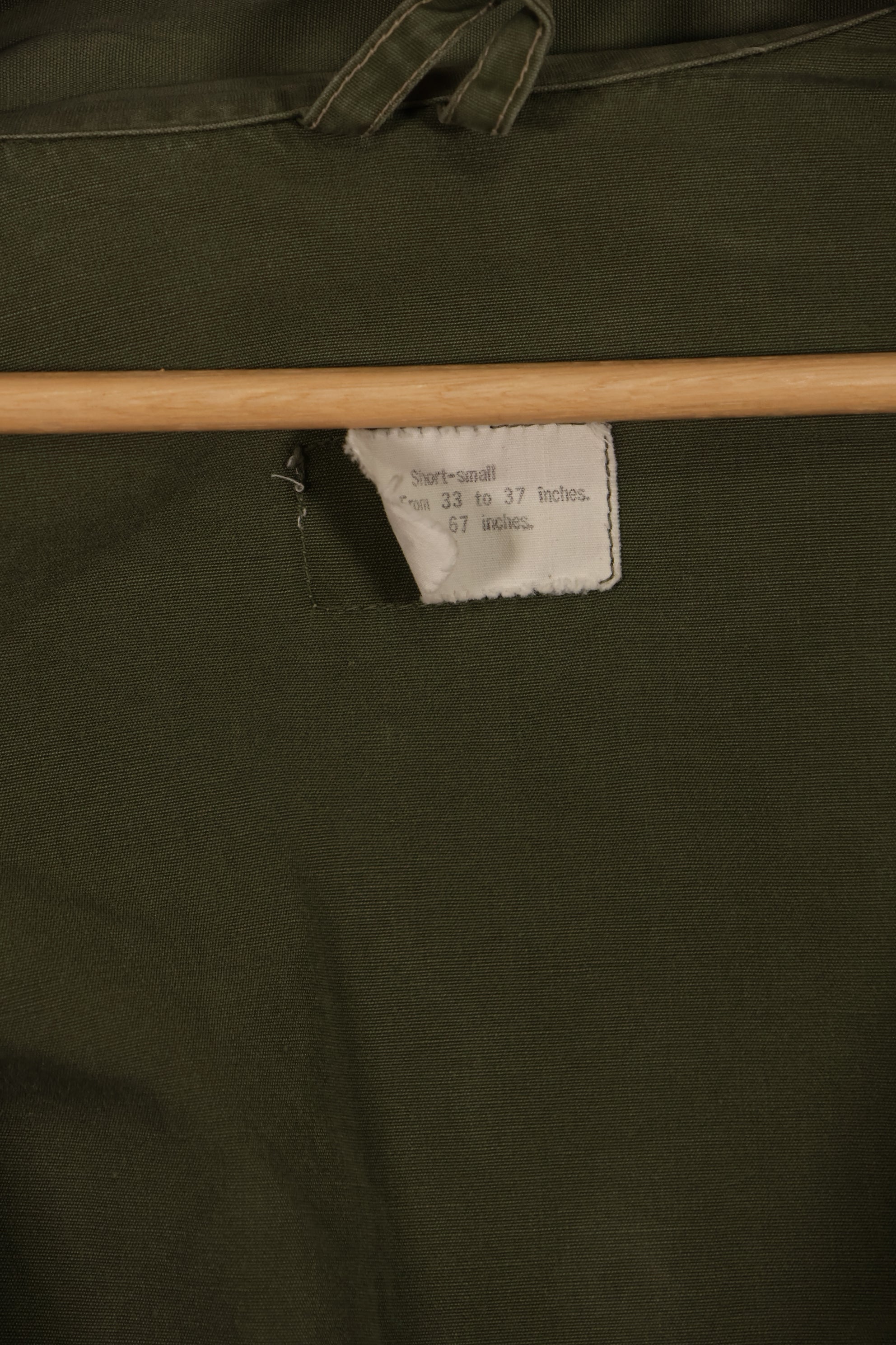 実物 日本製 FEC-39917 2nd Model ジャングルファティーグ ジャケット 第25歩兵師団 パッチ付き 中古品