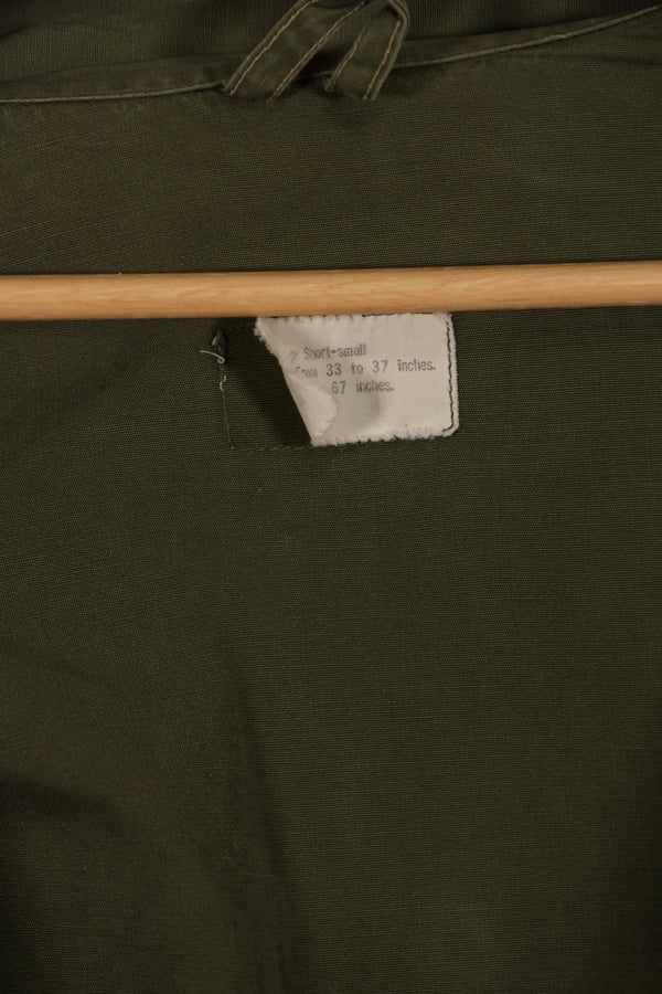 実物 日本製 FEC-39917 2nd Model ジャングルファティーグ ジャケット 第25歩兵師団 パッチ付き 中古品