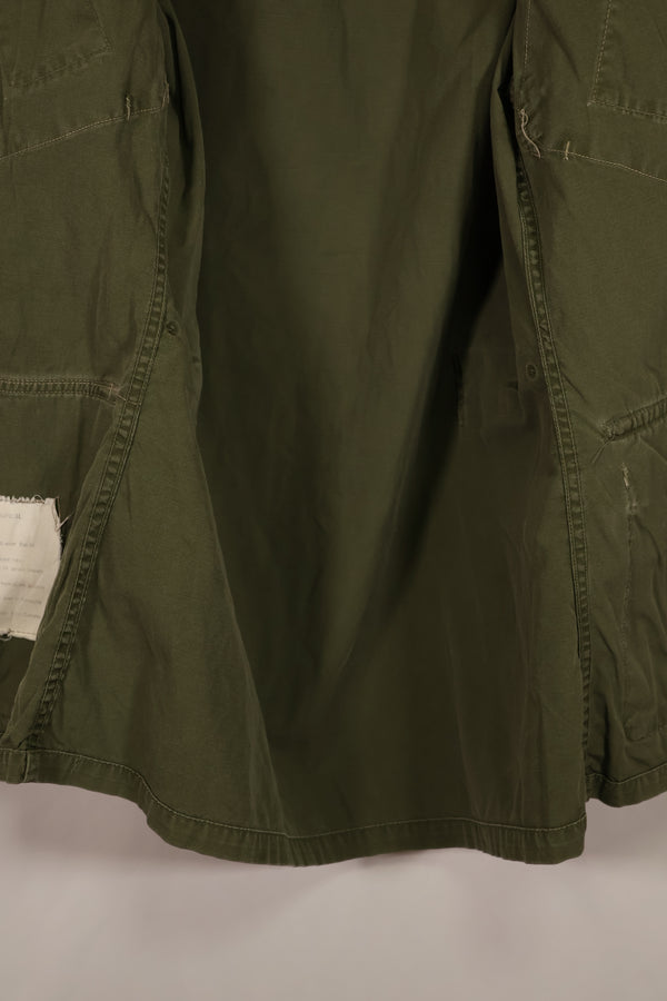 実物 日本製 FEC-39917 2nd Model ジャングルファティーグ ジャケット 第25歩兵師団 パッチ付き 中古品