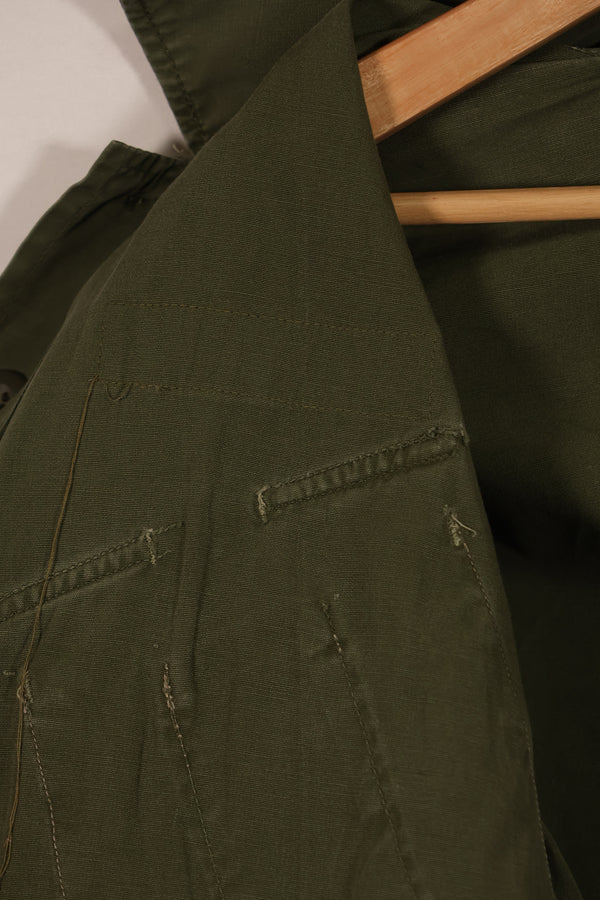 実物 日本製 FEC-39917 2nd Model ジャングルファティーグ ジャケット 第25歩兵師団 パッチ付き 中古品