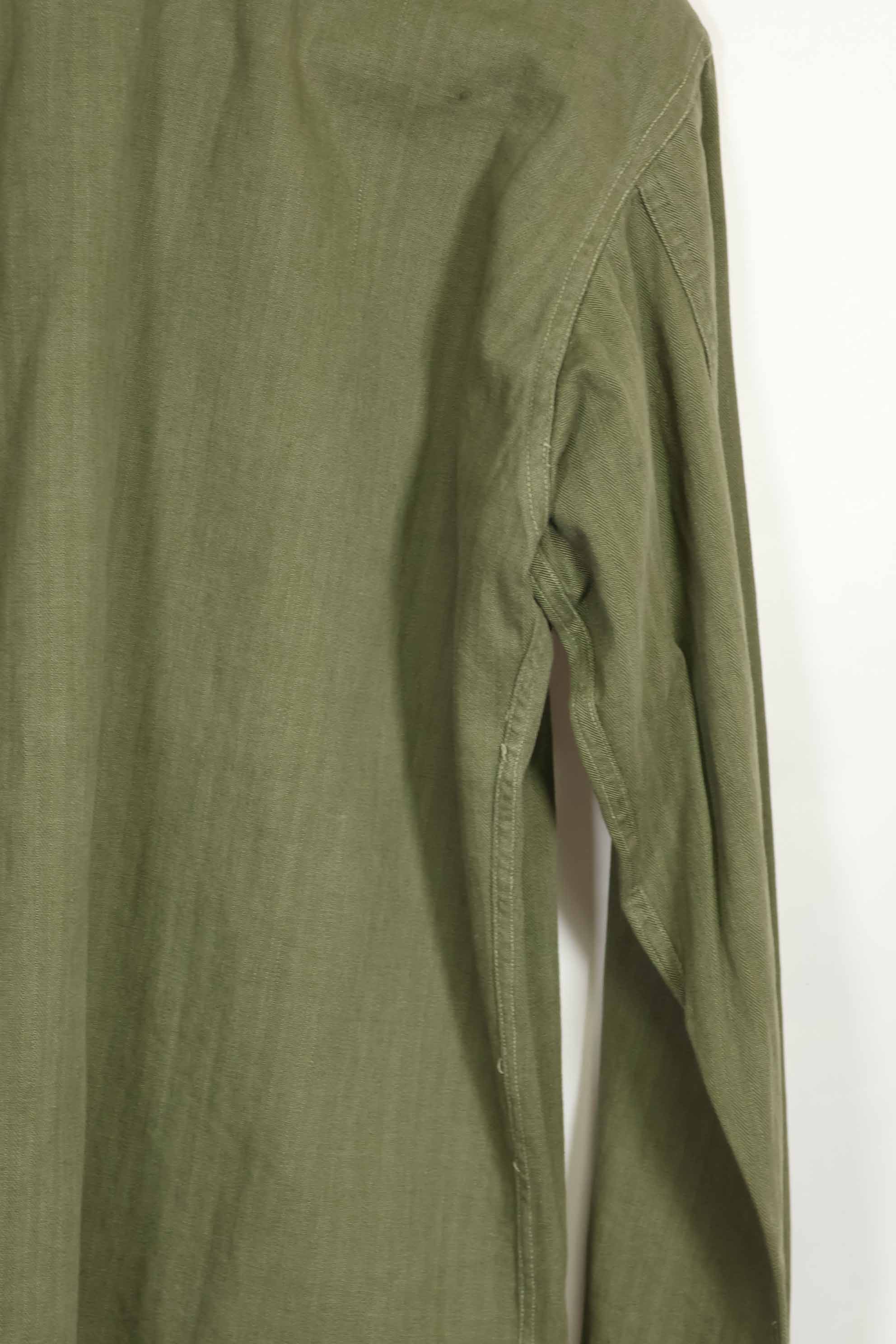 1950年代 アメリカ陸軍 HBT ユーティリティシャツ ほぼ未使用品