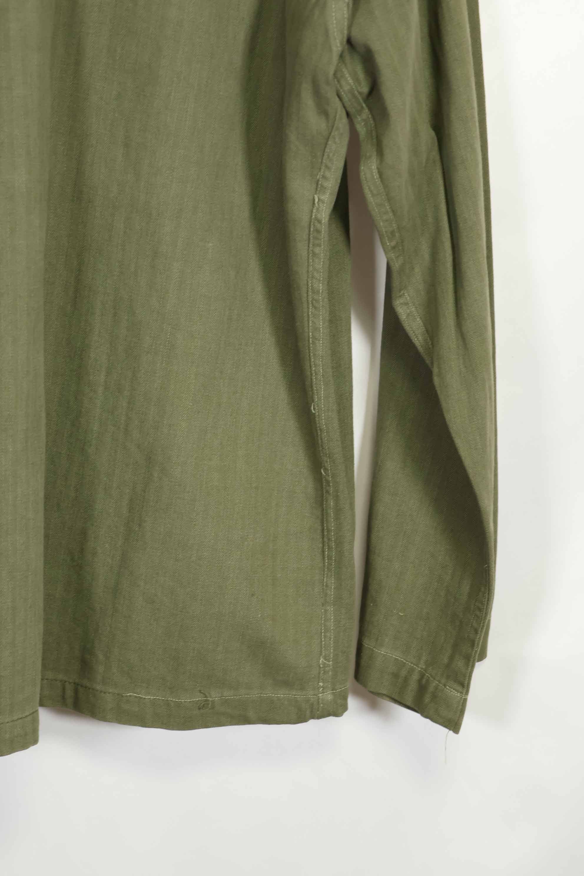 1950年代 アメリカ陸軍 HBT ユーティリティシャツ ほぼ未使用品
