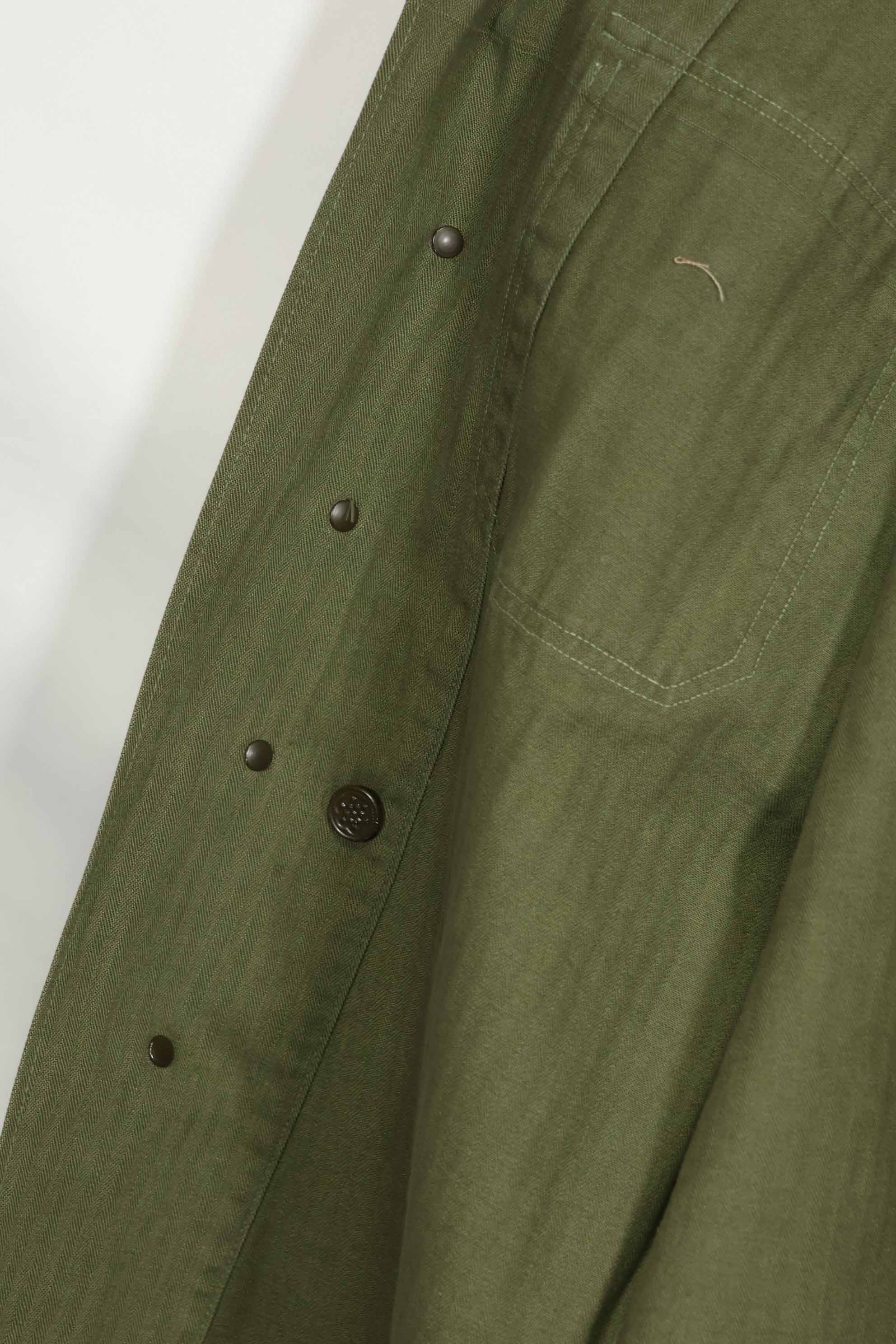 1950年代 アメリカ陸軍 HBT ユーティリティシャツ ほぼ未使用品