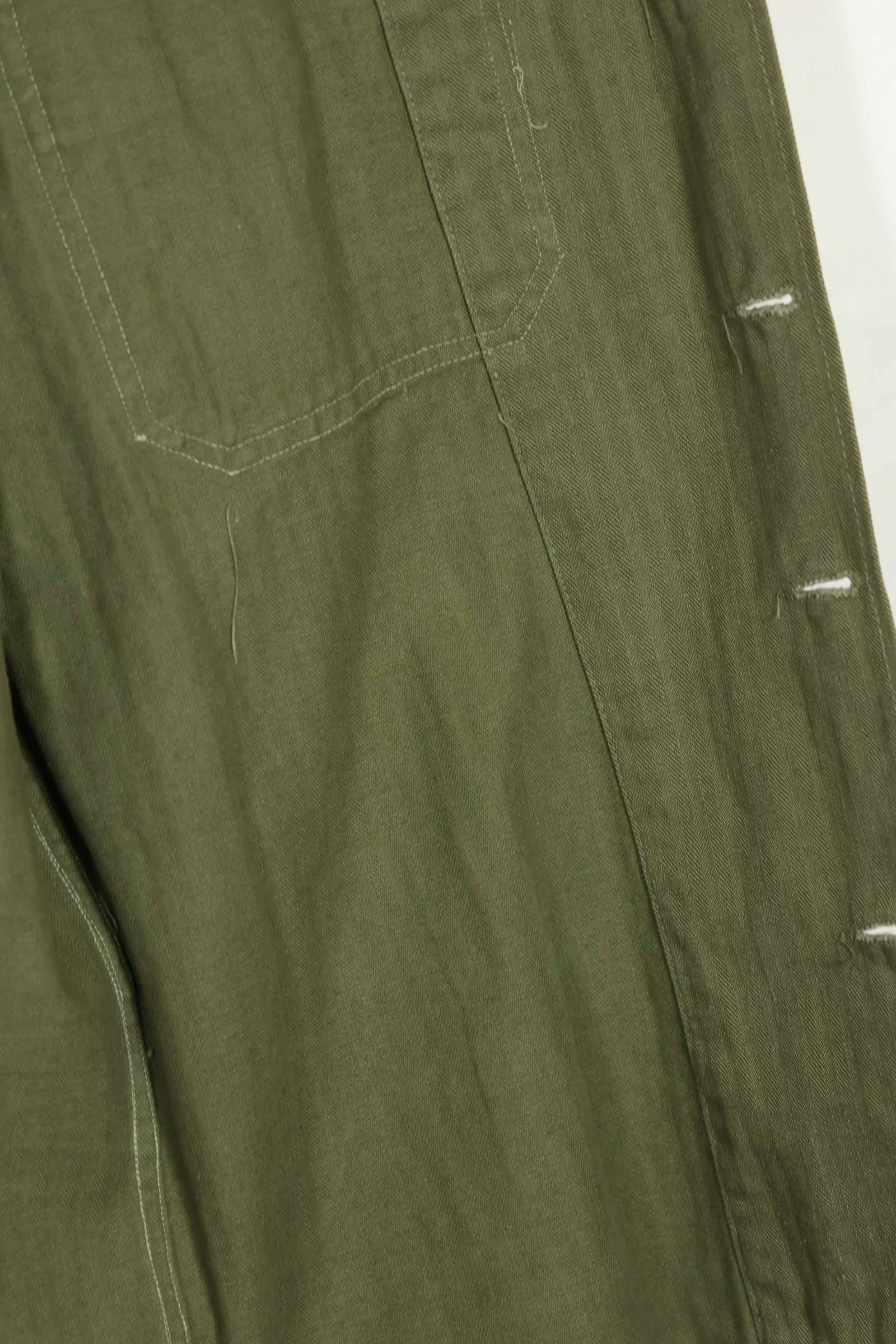 1950年代 アメリカ陸軍 HBT ユーティリティシャツ ほぼ未使用品