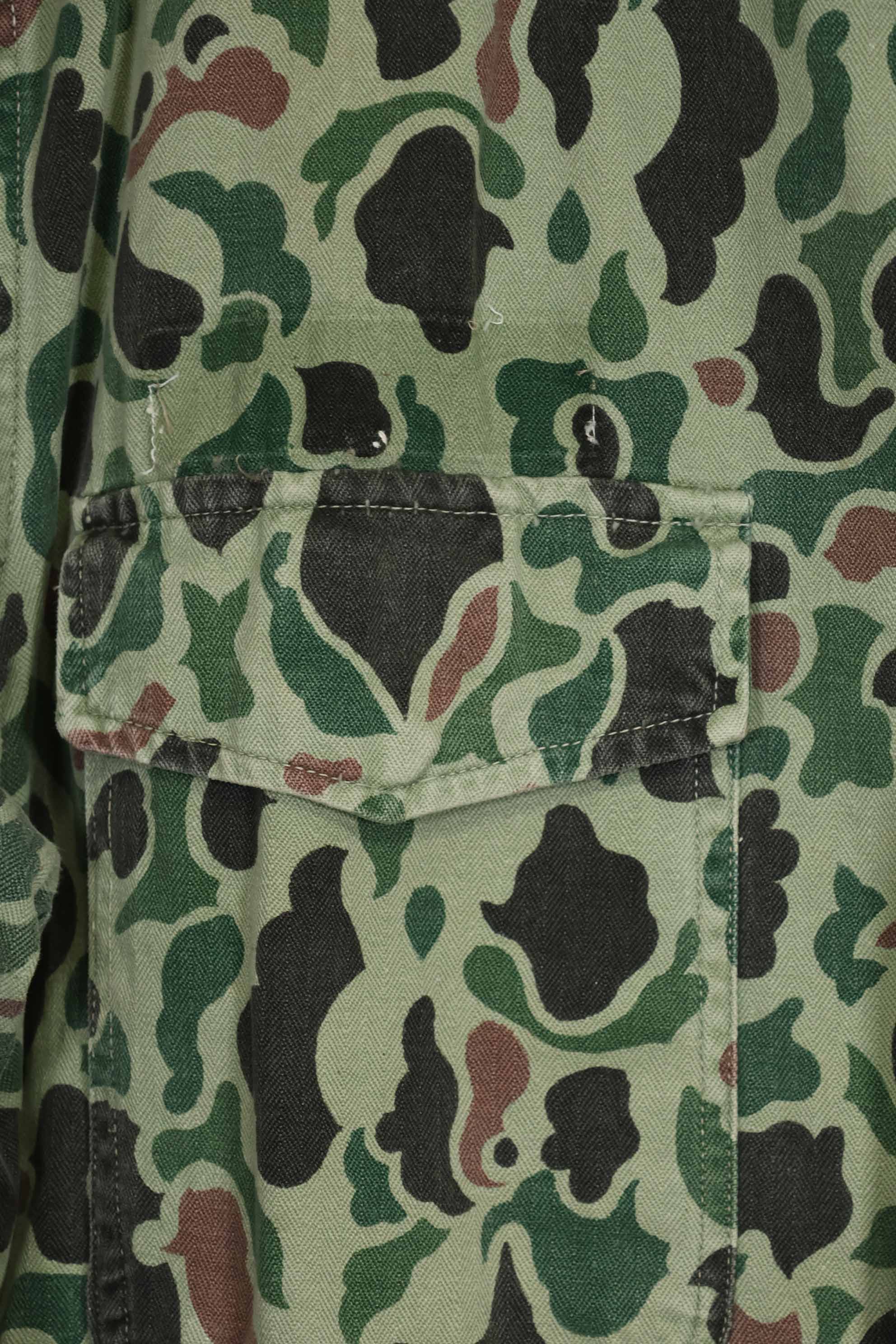 1960年代 韓国軍 フロッグスキン迷彩 戦闘服