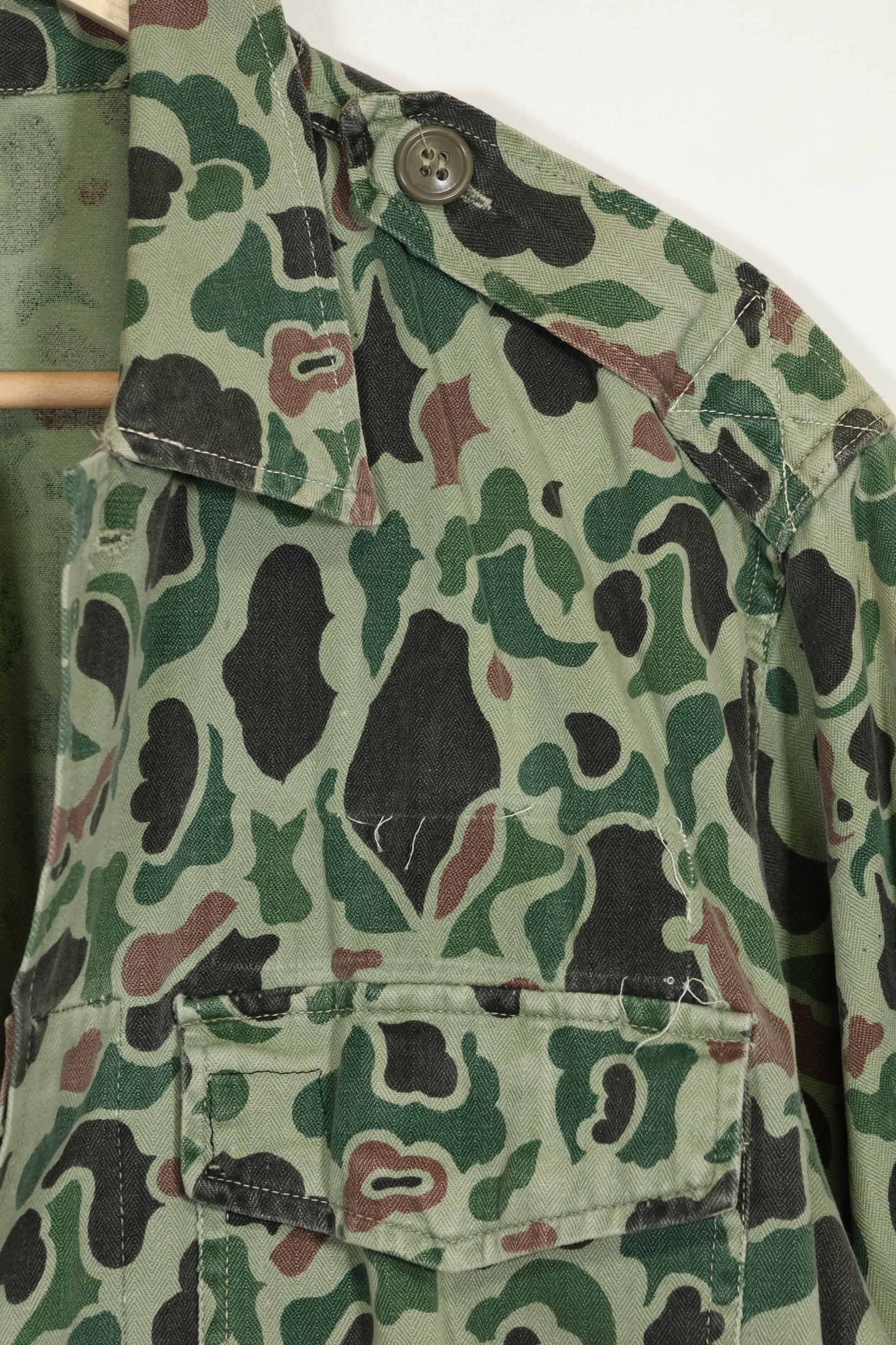 1960年代 韓国軍 フロッグスキン迷彩 戦闘服