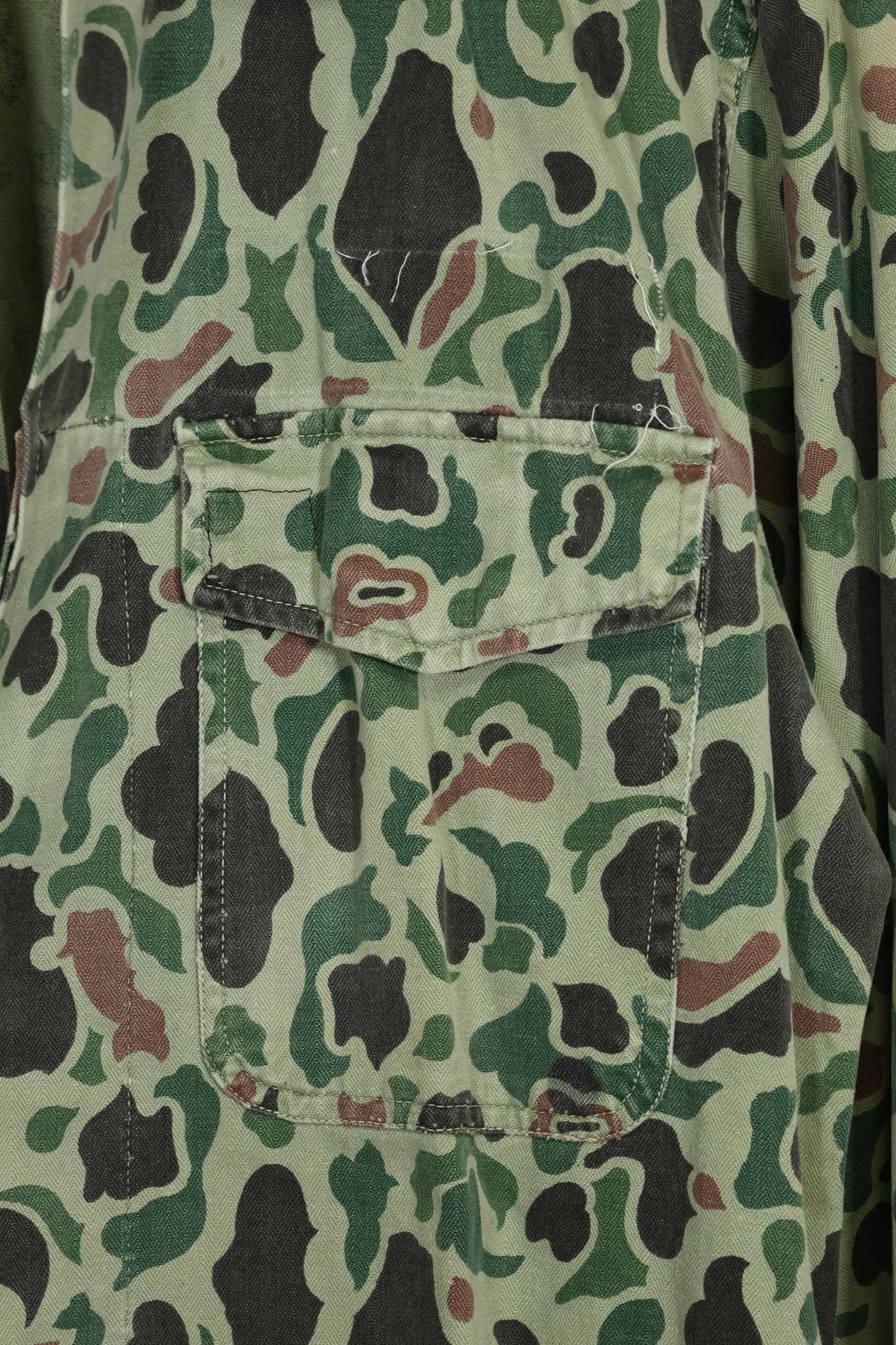 1960年代 韓国軍 フロッグスキン迷彩 戦闘服