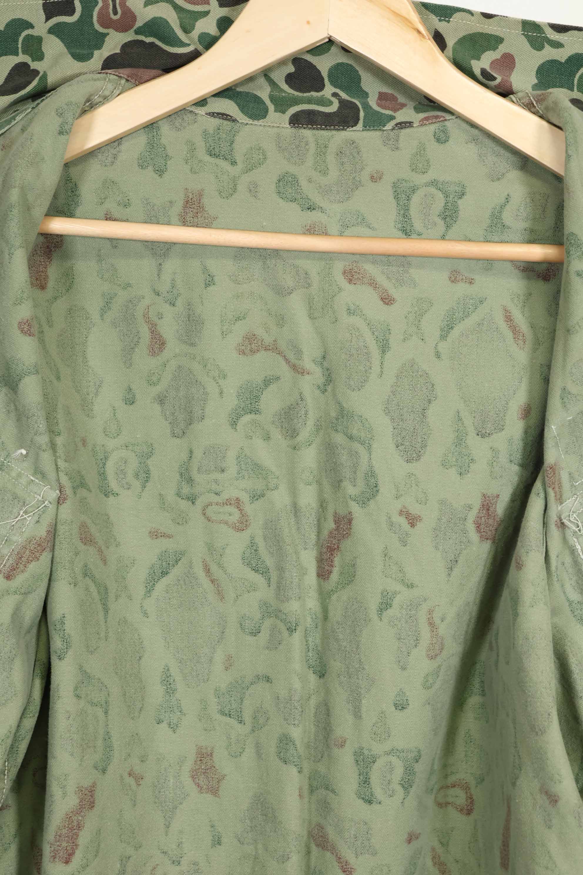 1960年代 韓国軍 フロッグスキン迷彩 戦闘服