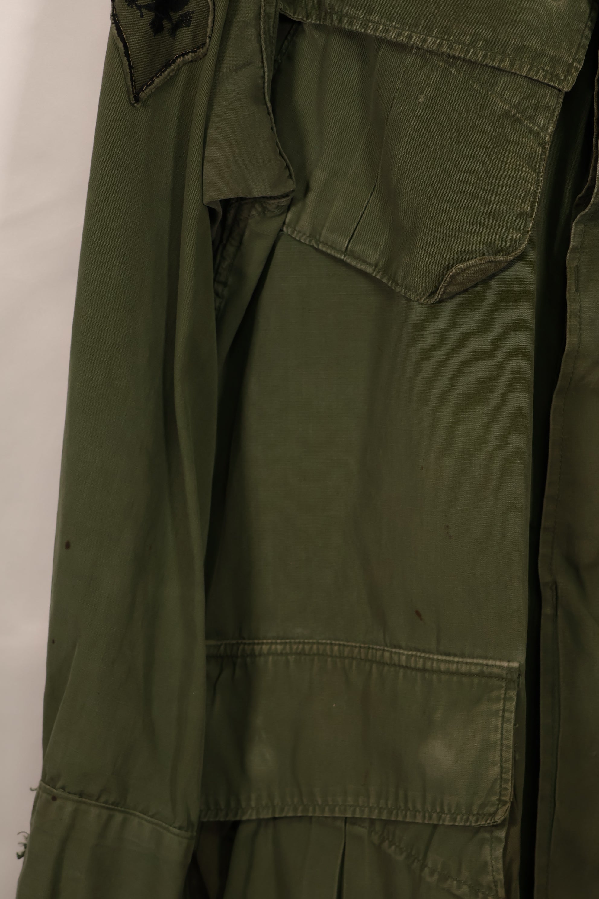 実物 1966年〜1967年製 3rd Model ジャングルファティーグ M-R 25th Inf パッチ付き 中古品