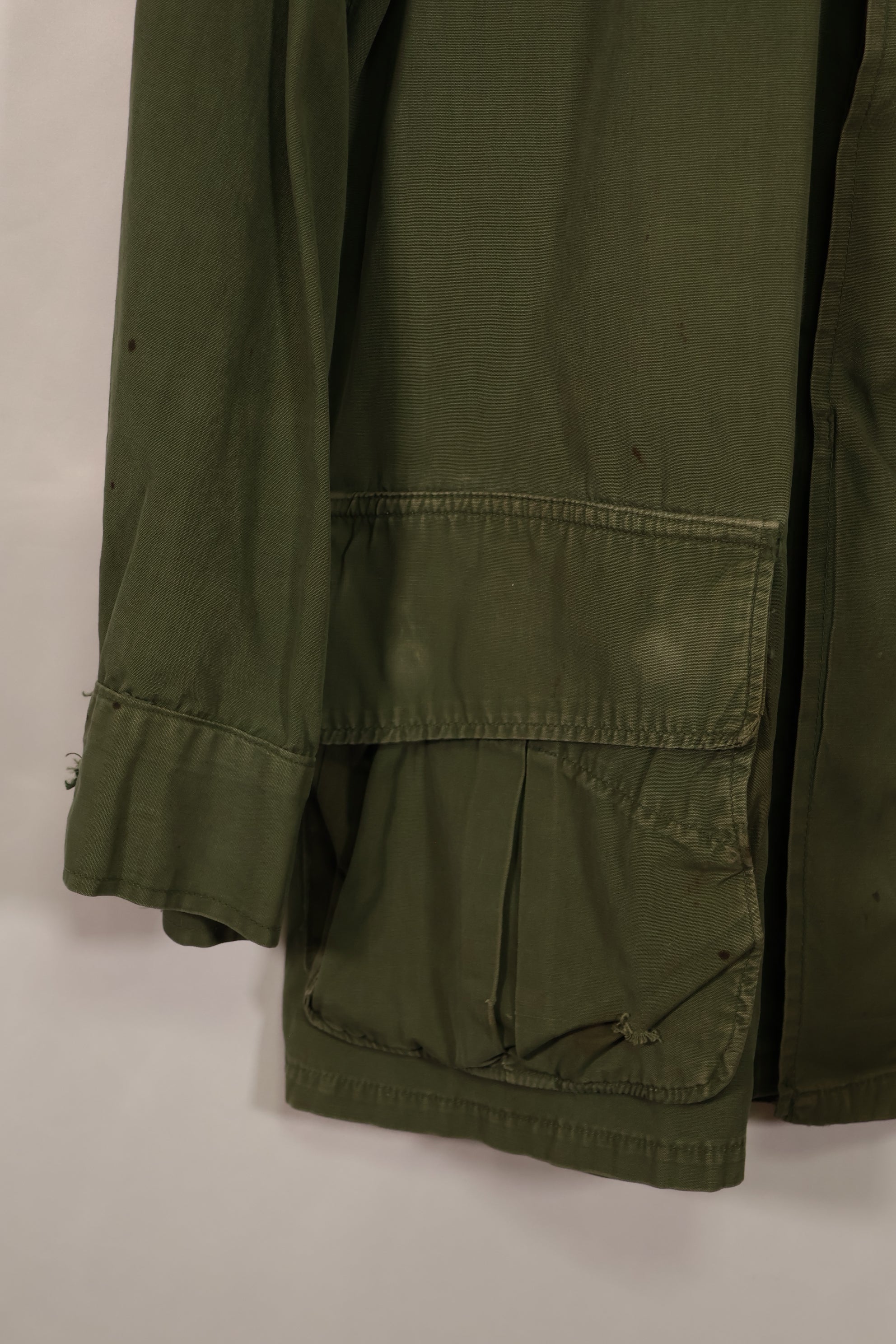 実物 1966年〜1967年製 3rd Model ジャングルファティーグ M-R 25th Inf パッチ付き 中古品