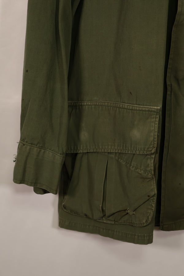 実物 1966年〜1967年製 3rd Model ジャングルファティーグ M-R 25th Inf パッチ付き 中古品