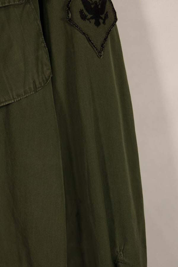 実物 1966年〜1967年製 3rd Model ジャングルファティーグ M-R 25th Inf パッチ付き 中古品