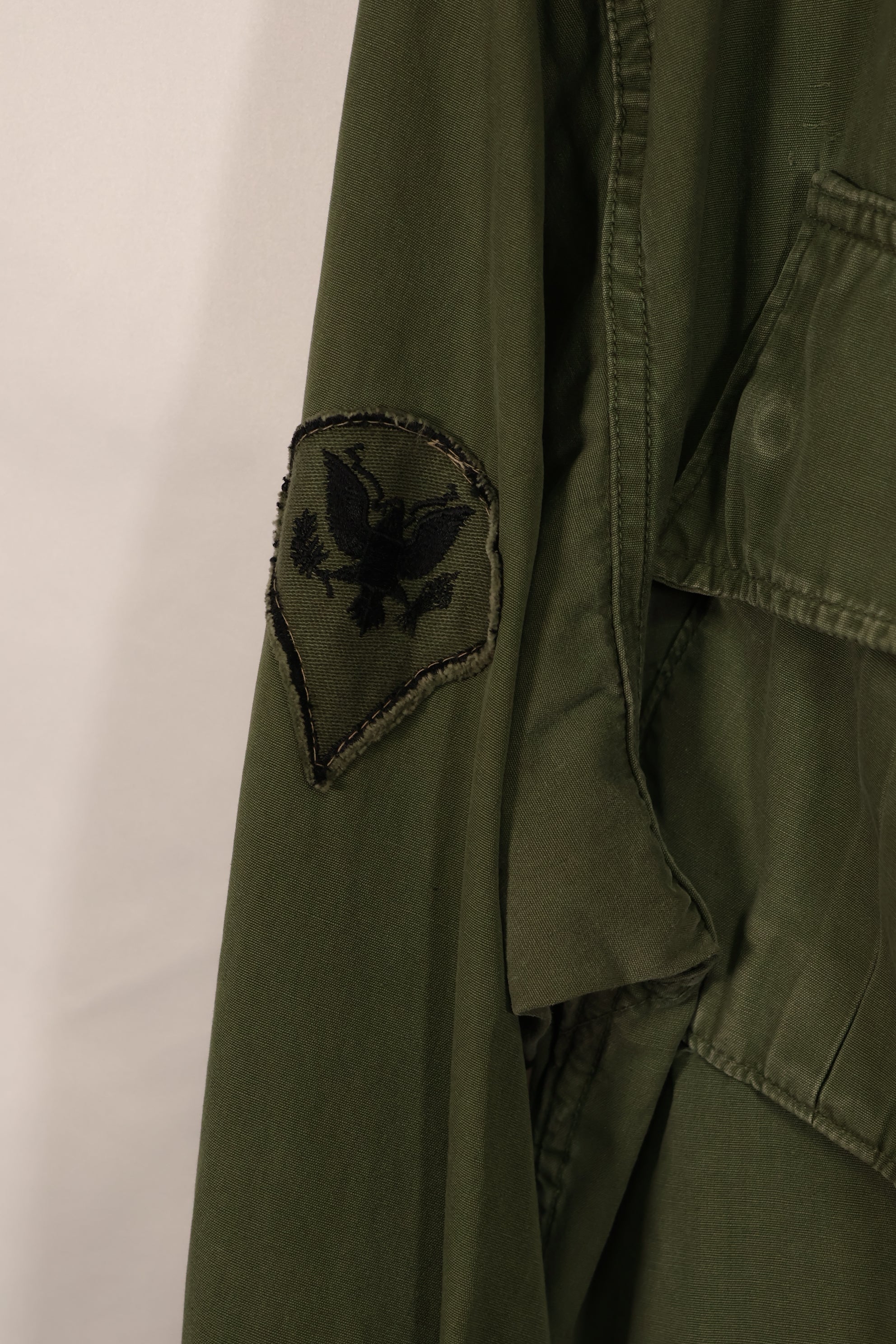 実物 1966年〜1967年製 3rd Model ジャングルファティーグ M-R 25th Inf パッチ付き 中古品