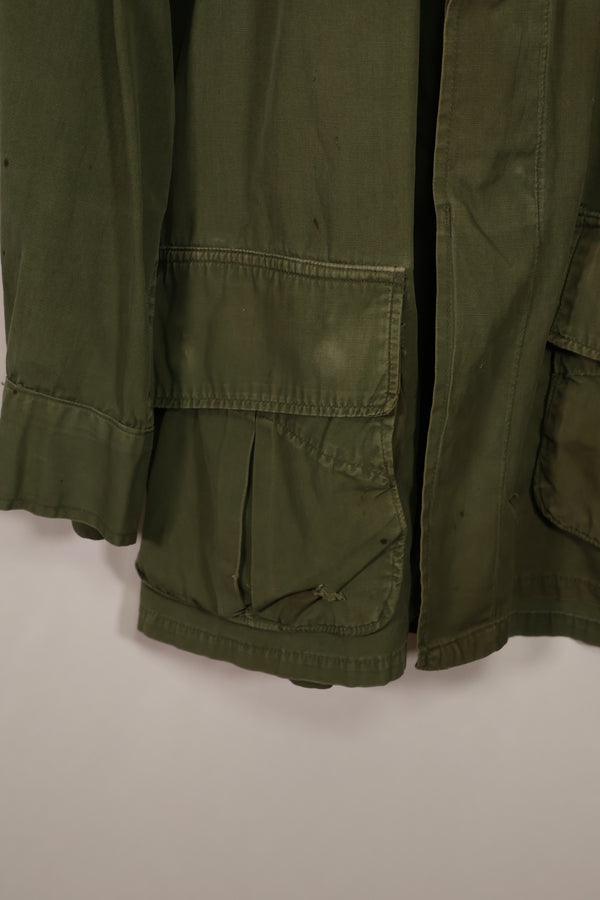 実物 1966年〜1967年製 3rd Model ジャングルファティーグ M-R 25th Inf パッチ付き 中古品