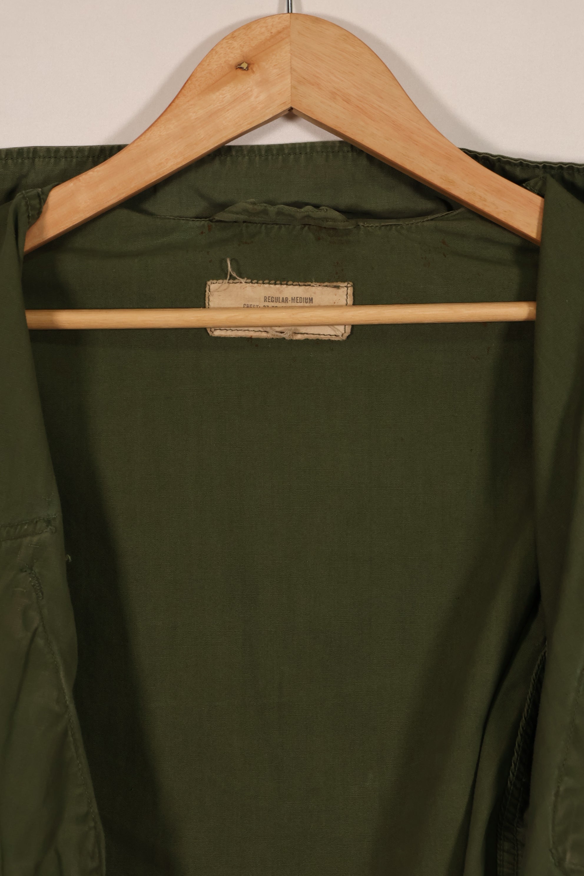 実物 1966年〜1967年製 3rd Model ジャングルファティーグ M-R 25th Inf パッチ付き 中古品