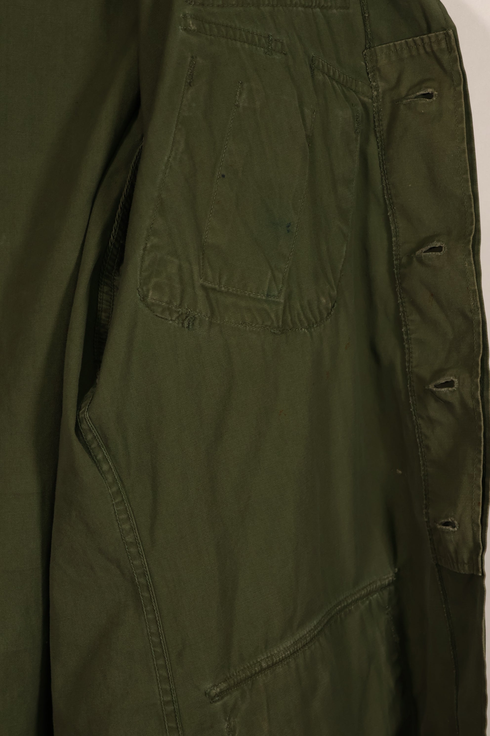 実物 1966年〜1967年製 3rd Model ジャングルファティーグ M-R 25th Inf パッチ付き 中古品