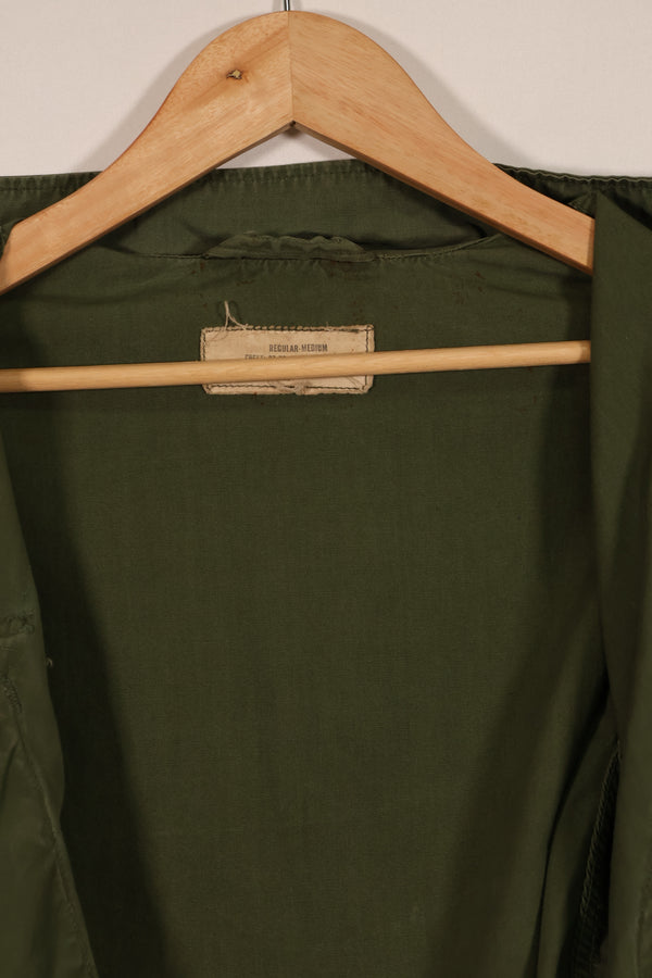 実物 1966年〜1967年製 3rd Model ジャングルファティーグ M-R 25th Inf パッチ付き 中古品