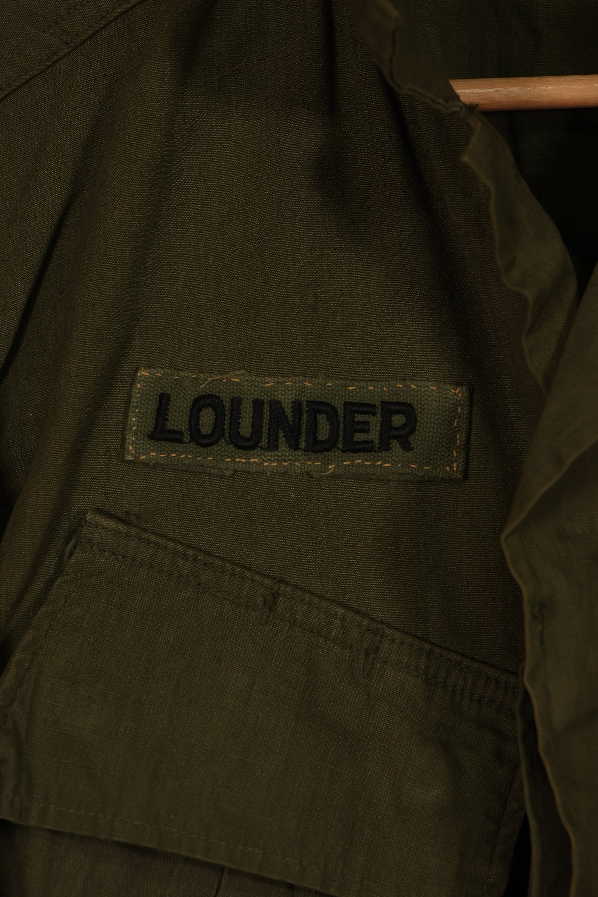 実物 1967年製 3rd Model ジャングルファティーグ ジャケット S-R 25th Inf 中古品