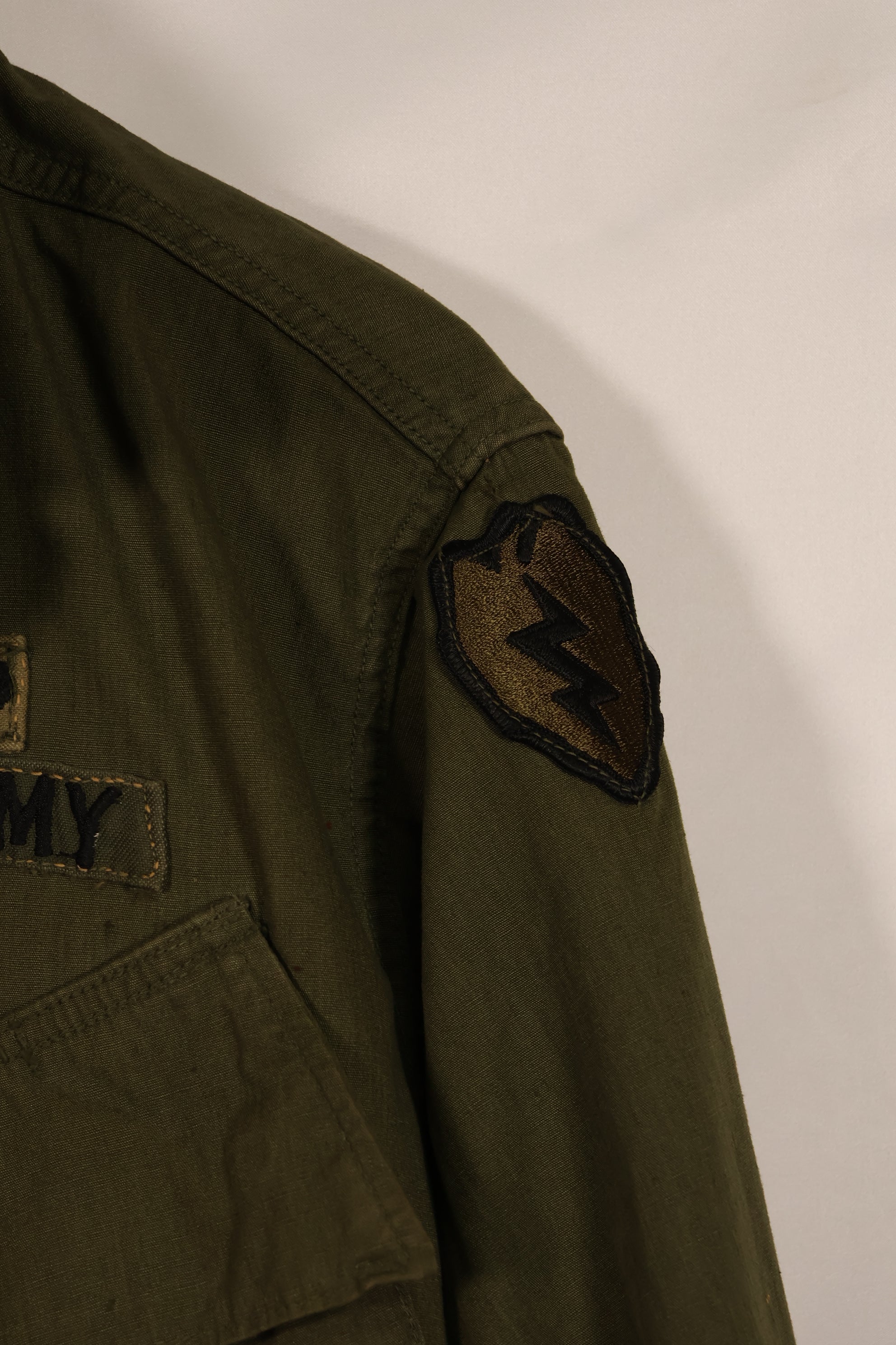 実物 1967年製 3rd Model ジャングルファティーグ ジャケット S-R 25th Inf 中古品