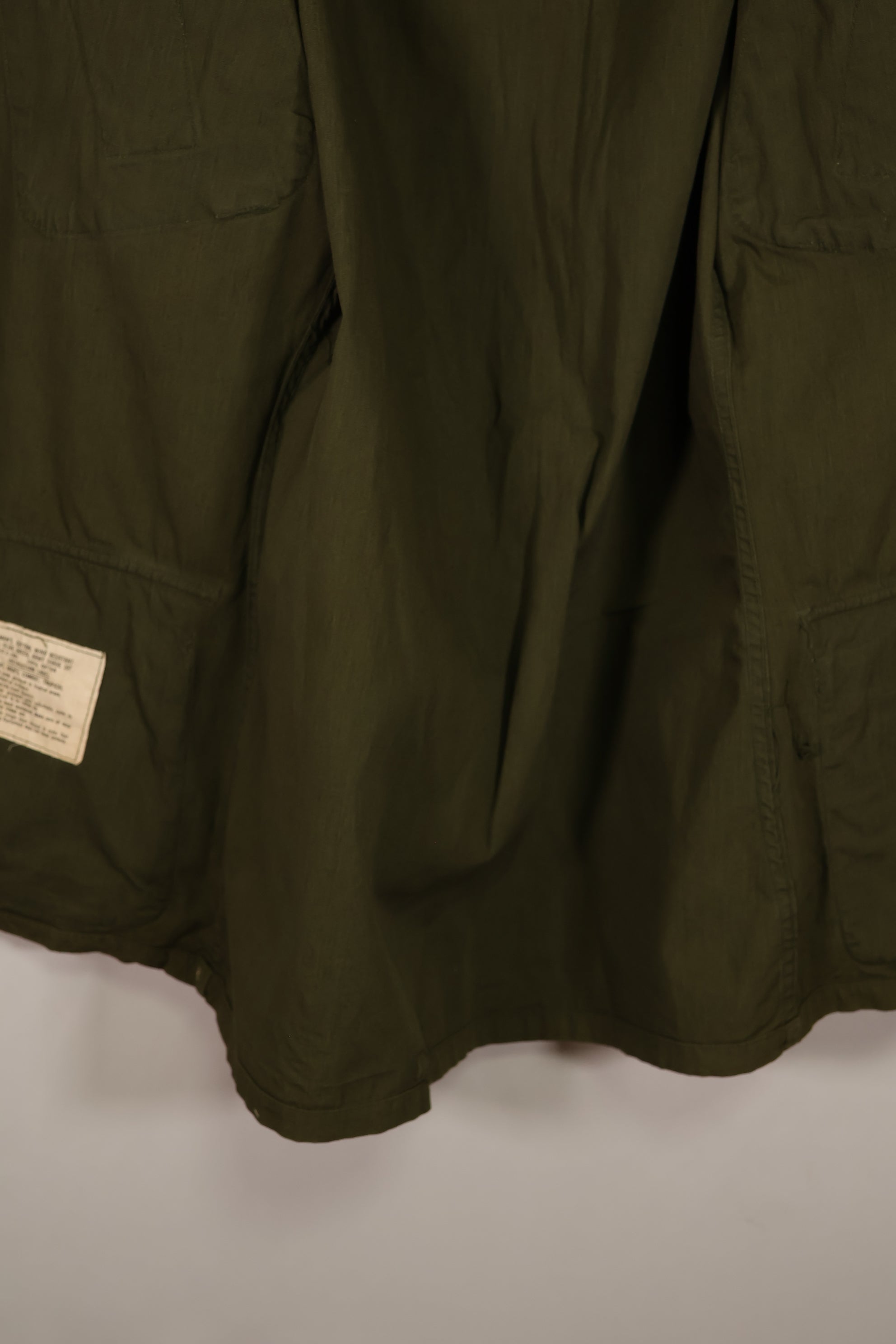 実物 1967年製 3rd Model ジャングルファティーグ ジャケット S-R 25th Inf 中古品