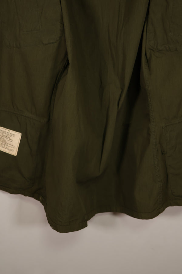 実物 1967年製 3rd Model ジャングルファティーグ ジャケット S-R 25th Inf 中古品