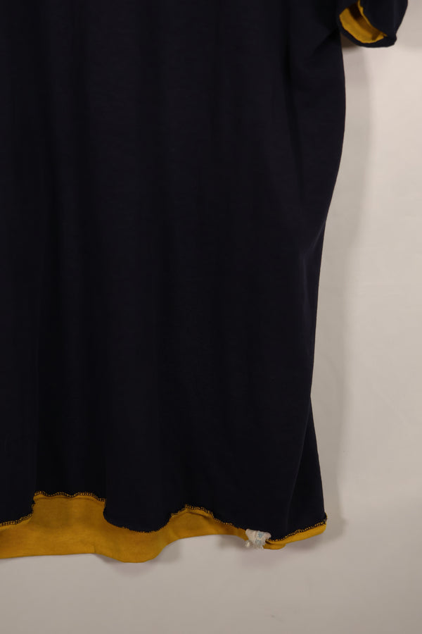 実物 アメリカ海軍 UDTチーム リバーシブルTシャツ EOD章プリント付き 中古品