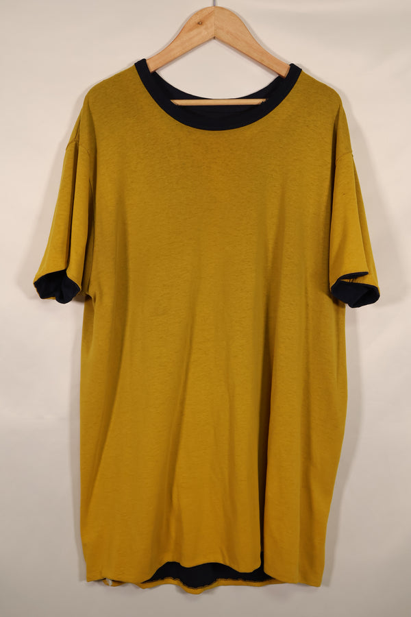 実物 アメリカ海軍 UDTチーム リバーシブルTシャツ EOD章プリント付き 中古品