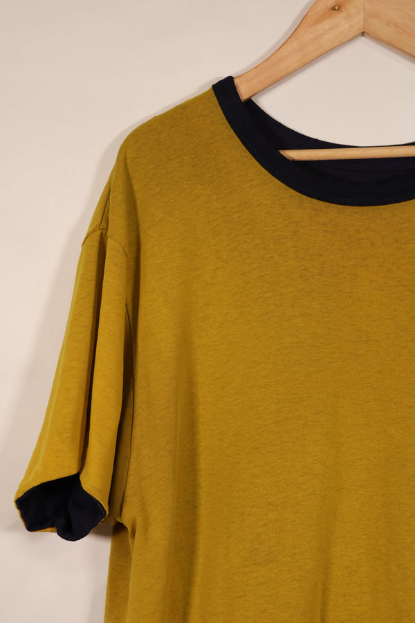 実物 アメリカ海軍 UDTチーム リバーシブルTシャツ EOD章プリント付き 中古品