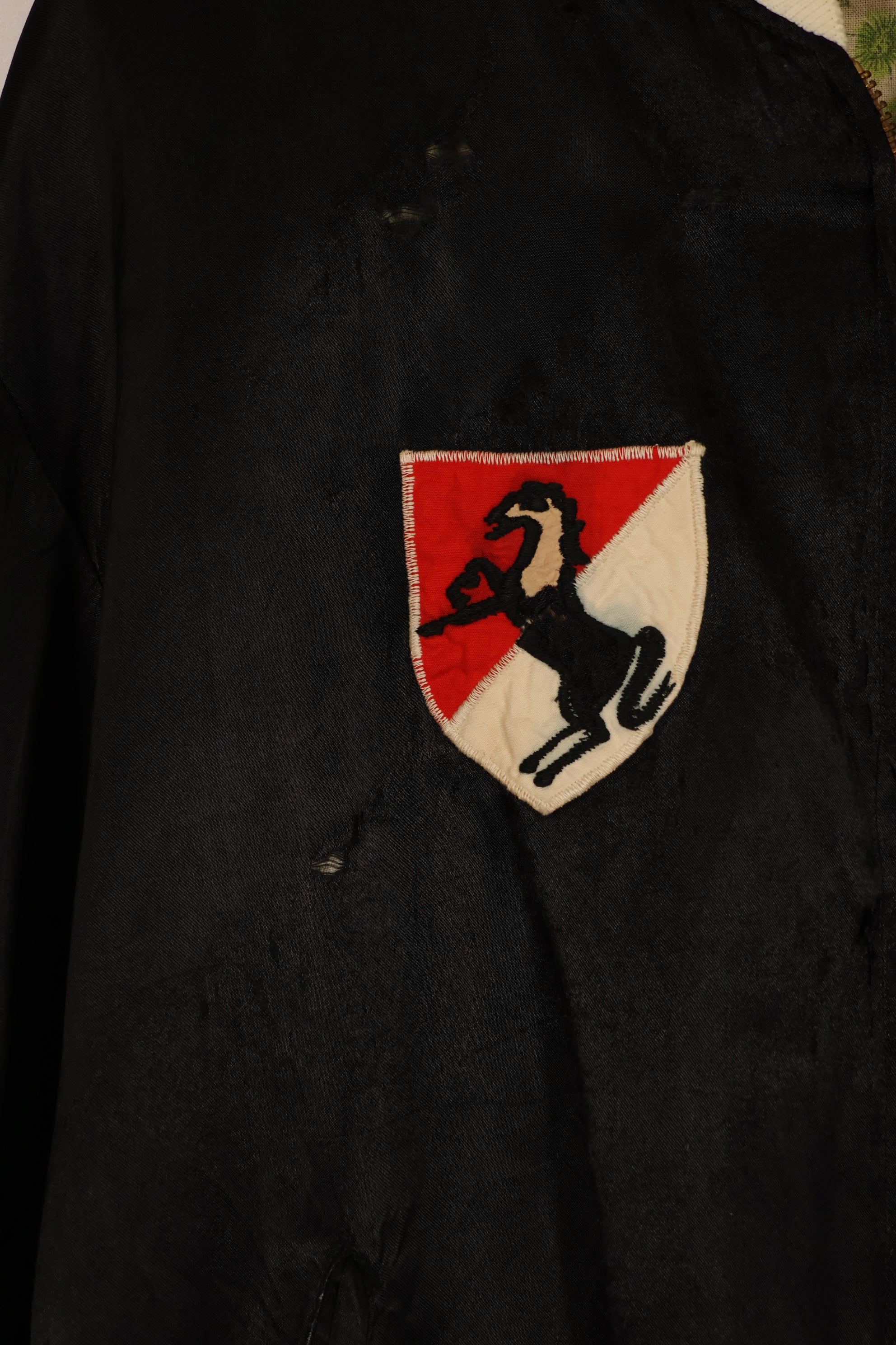実物 1967-1968 11th Armored Cavalry Regiment ベトナム戦争 ツアージャケット 中古品