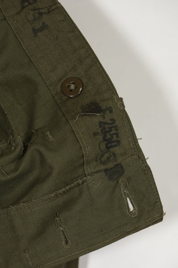 1950年代 アメリカ陸軍 HBT ユーティリティパンツ ほぼ未使用品 A
