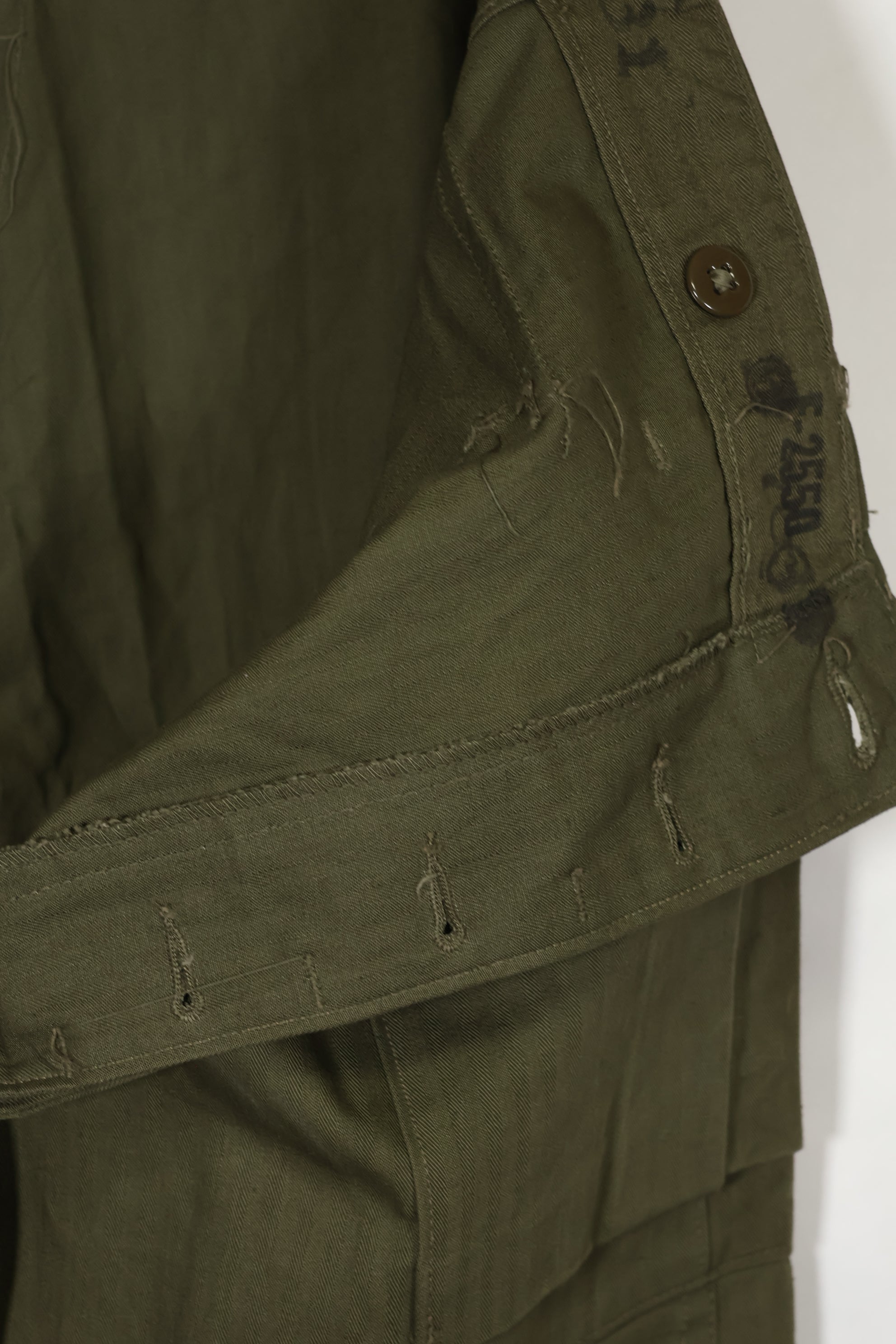 1950年代 アメリカ陸軍 HBT ユーティリティパンツ ほぼ未使用品 A