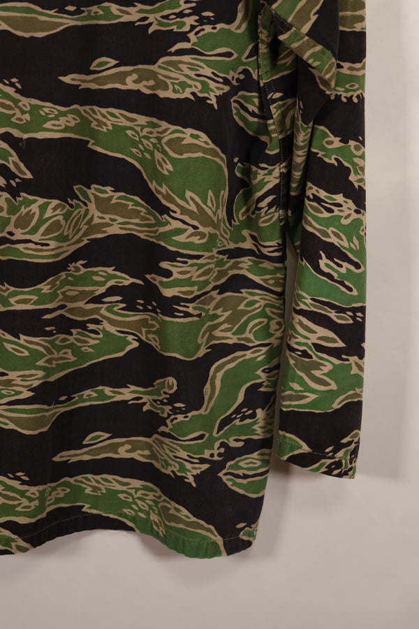 実物 レイトウォーパターン タイガーストライプ シャツ ライトウェイト 退色あり 中古品