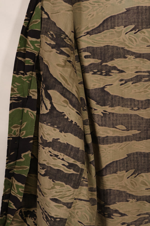 実物 レイトウォーパターン タイガーストライプ シャツ ライトウェイト 退色あり 中古品