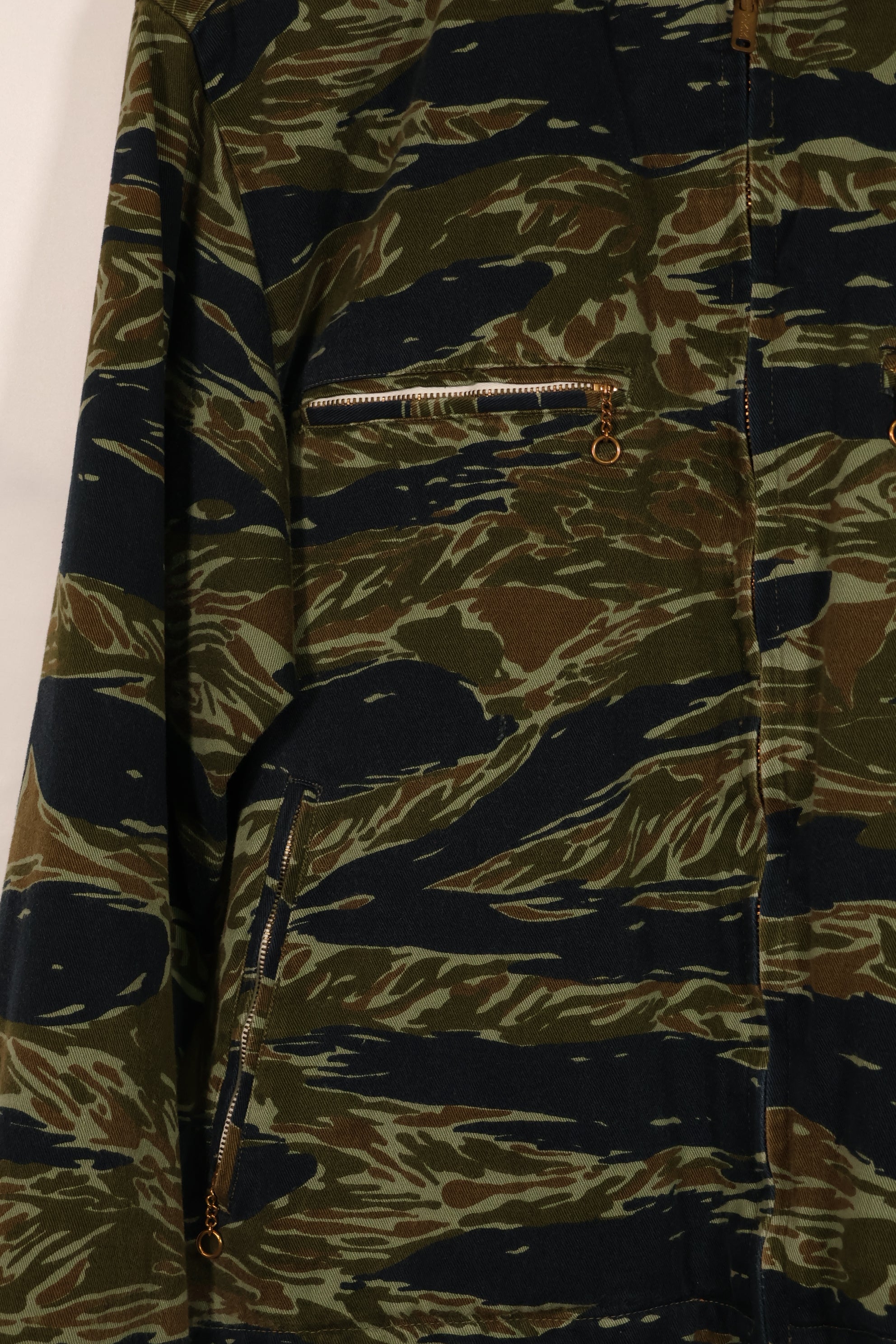 実物 推定1970年代 タイガーストライプ レーシングジャケット テイラー品 中古品