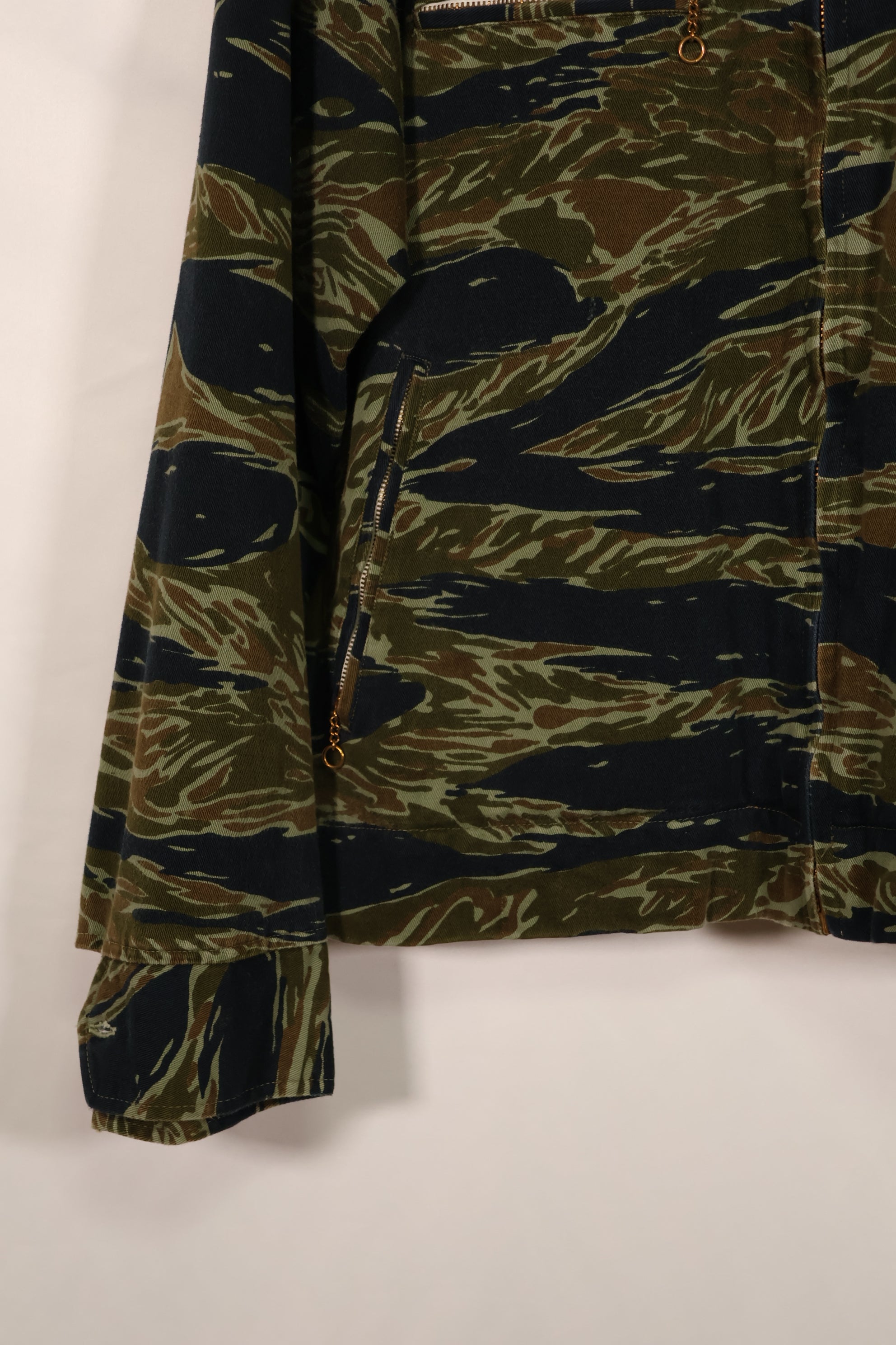 実物 推定1970年代 タイガーストライプ レーシングジャケット テイラー品 中古品